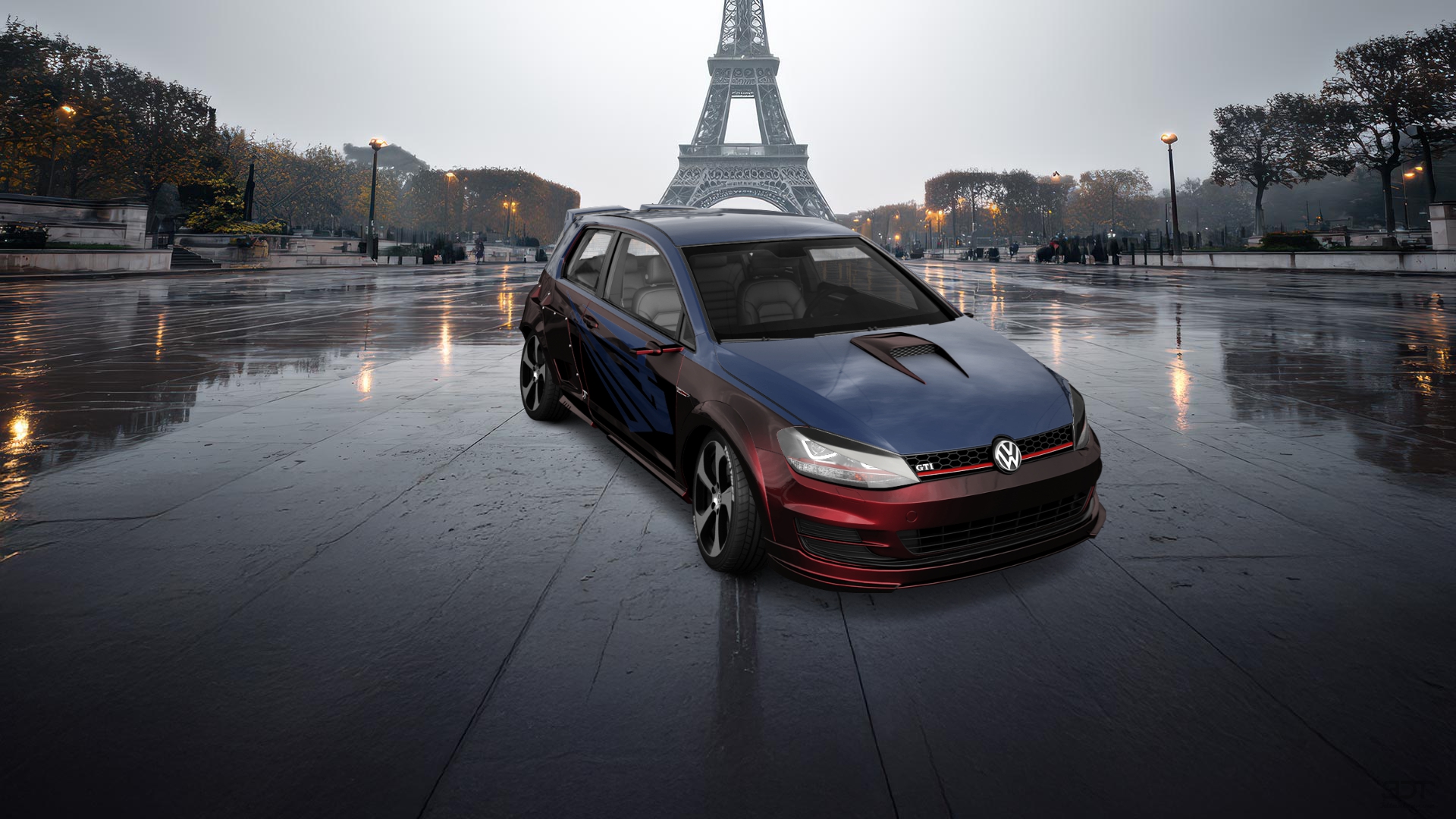 Volkswagen Golf 7 3 Door Hatchback 2013 tuning