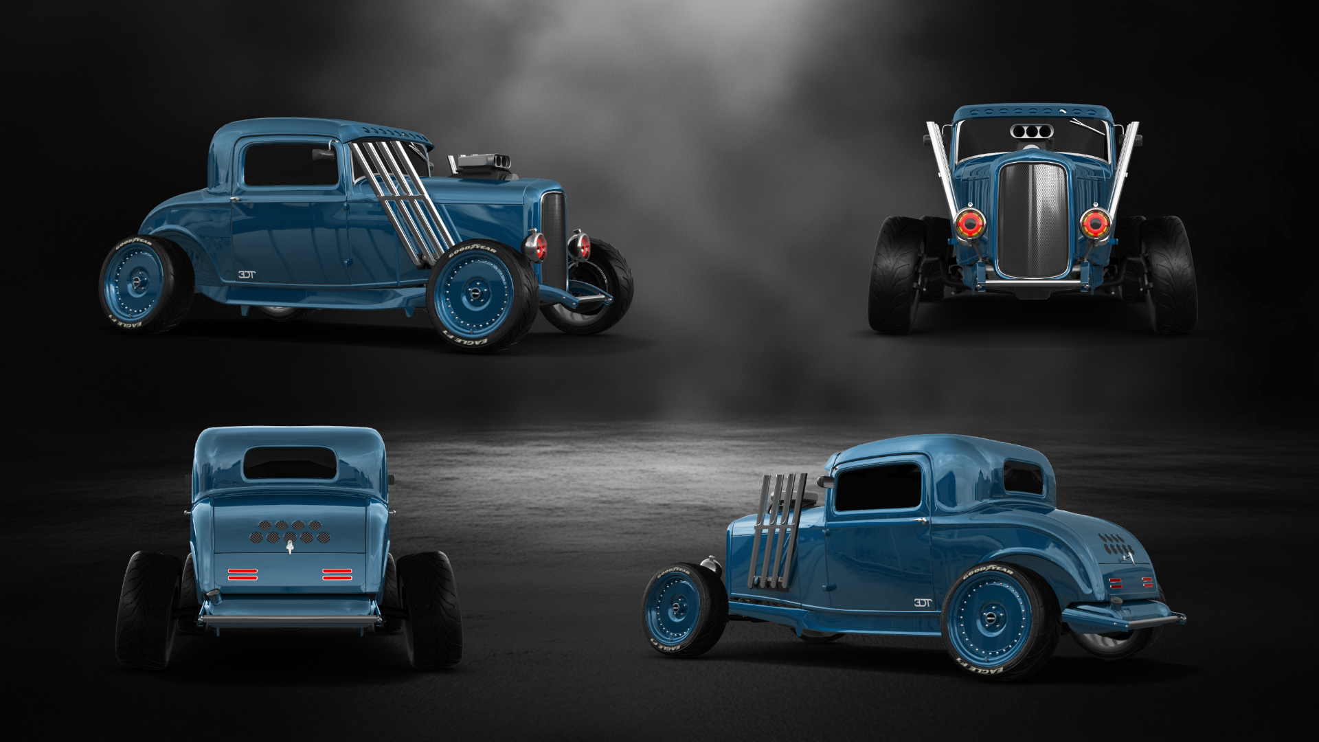 Ford Model B Deluxe 2 Door Coupe 1932
