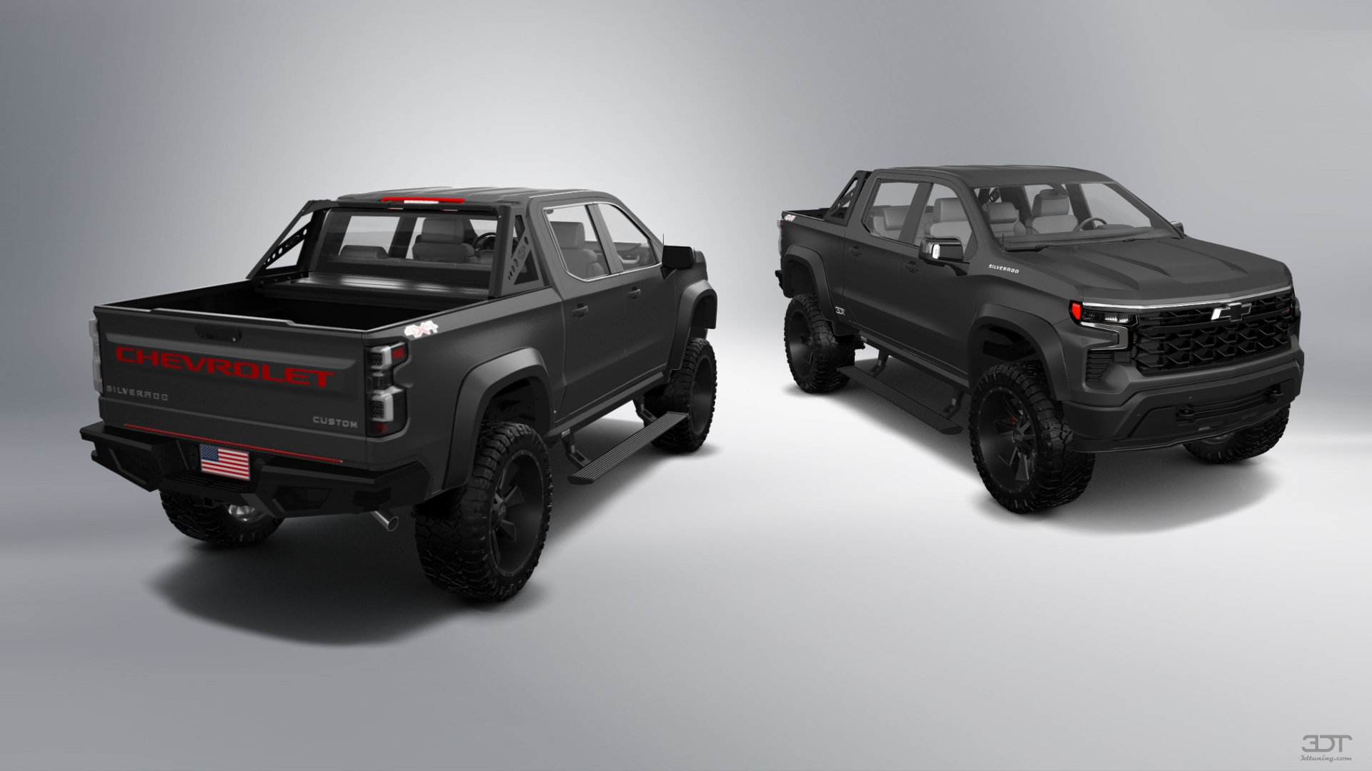 Chevrolet Silverado 1500 Crew Cab 5.8 ft box 4 Door pickup truck 2023 tuning