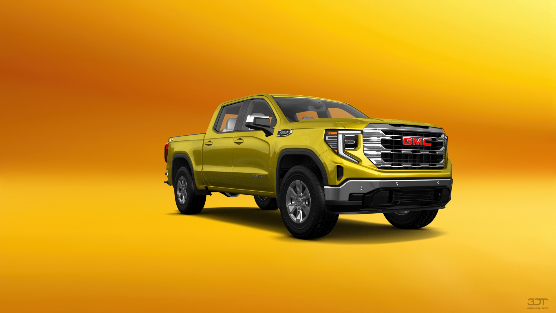GMC Sierra 1500 Crew Cab 5.8 ft box 4 Door pickup truck 2023 tuning