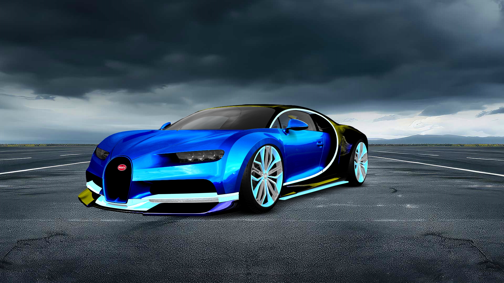 Bugatti Chiron 2 Door Coupe 2016