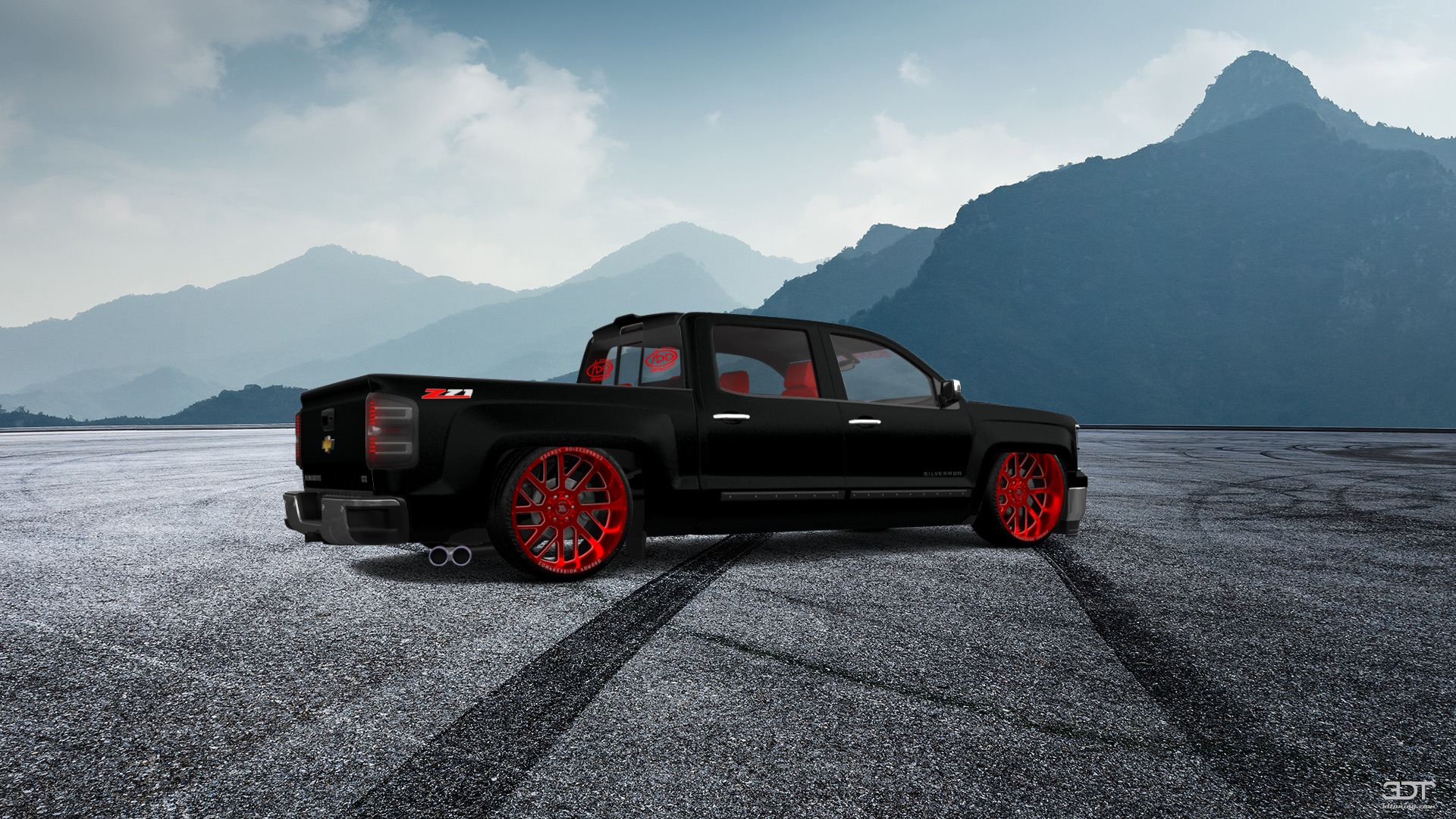 Chevrolet Silverado 1500 4 Door pickup truck 2014 tuning