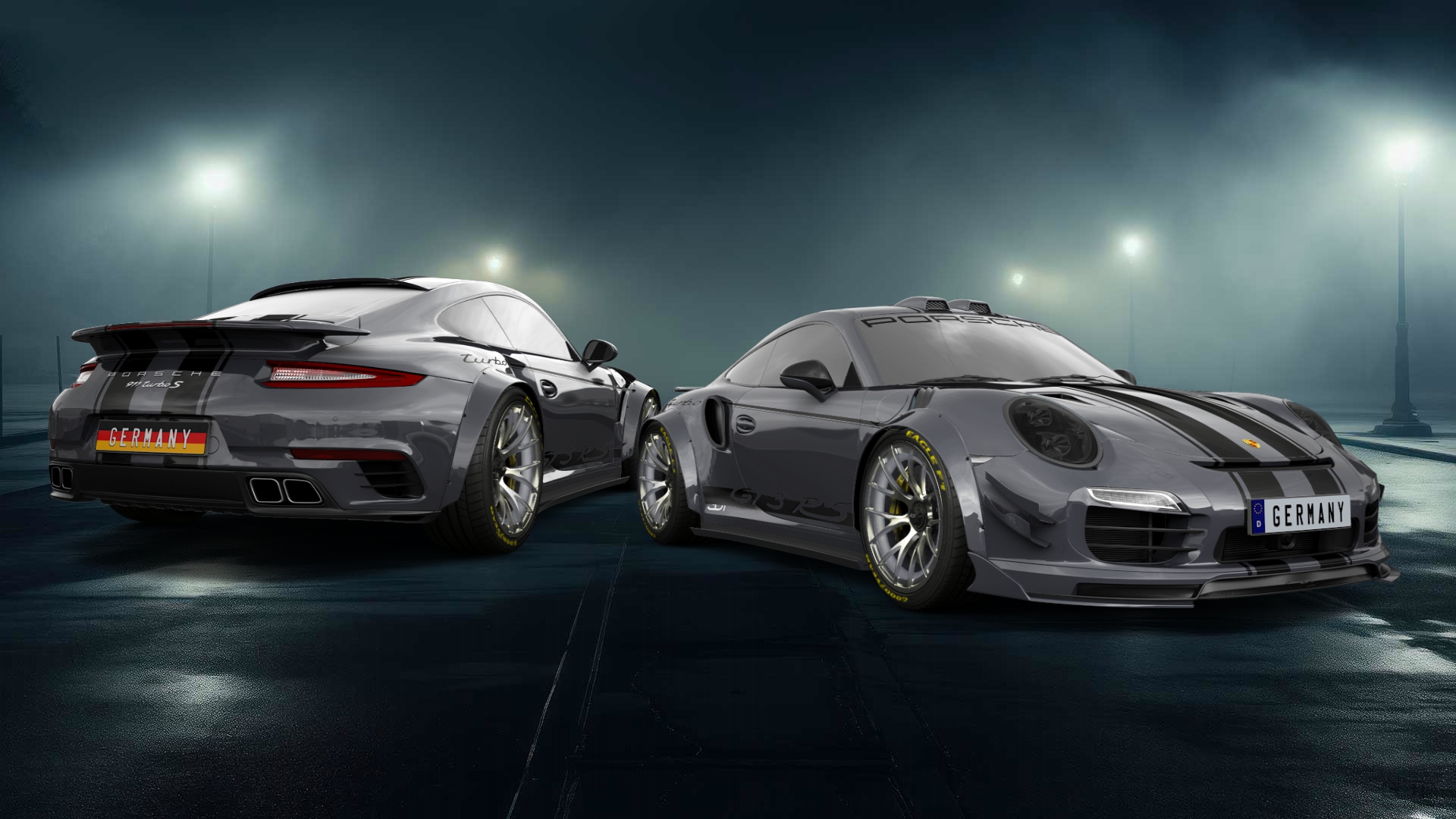 Porsche 911 Turbo S 2 Door Coupe 2014 tuning