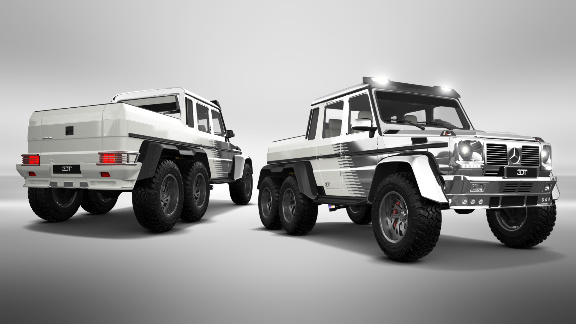 Mercedes G 63 AMG 6x6 4 Door pickup truck 2013