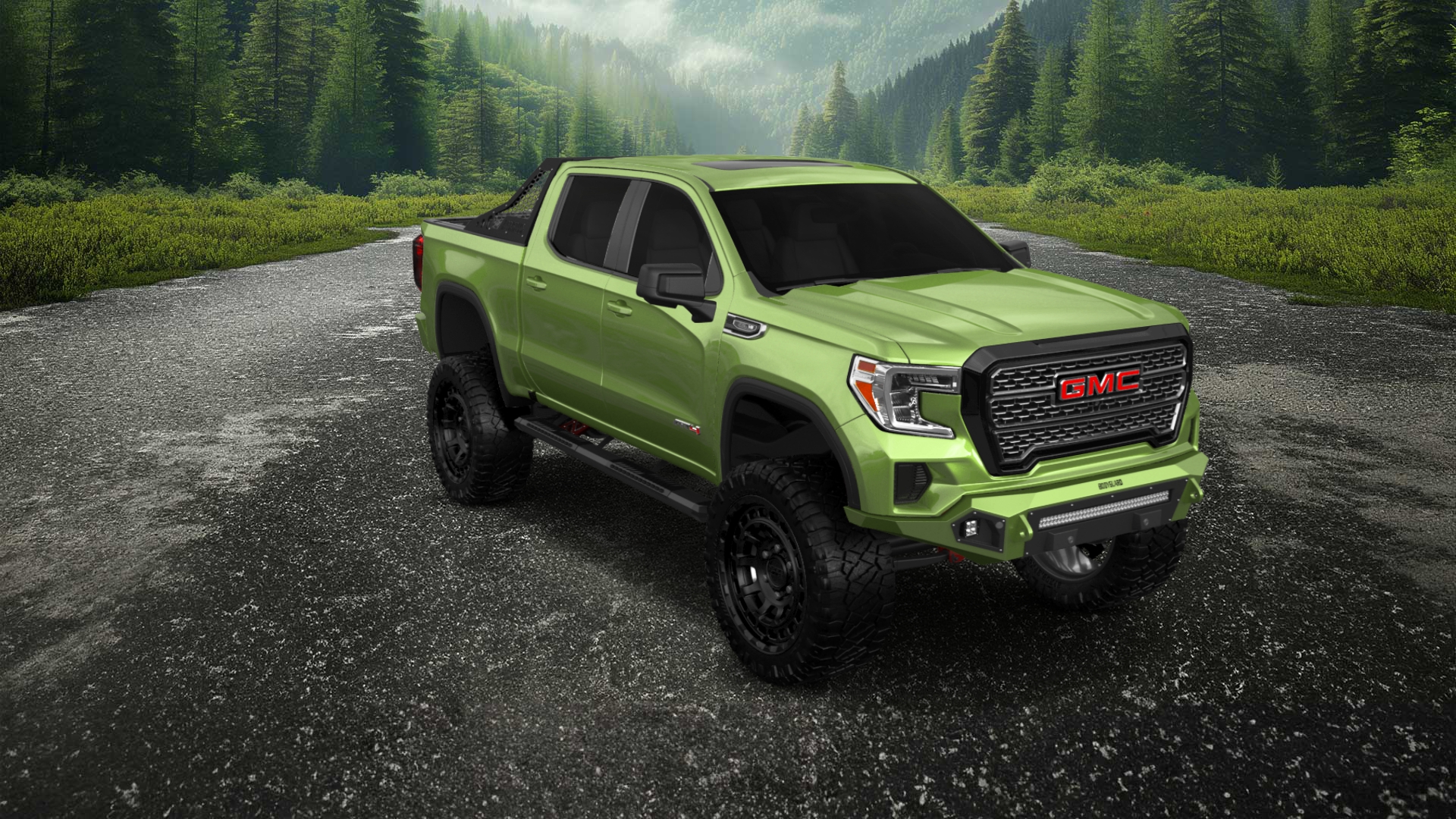 GMC Sierra 4 Door pickup truck 2020 tuning