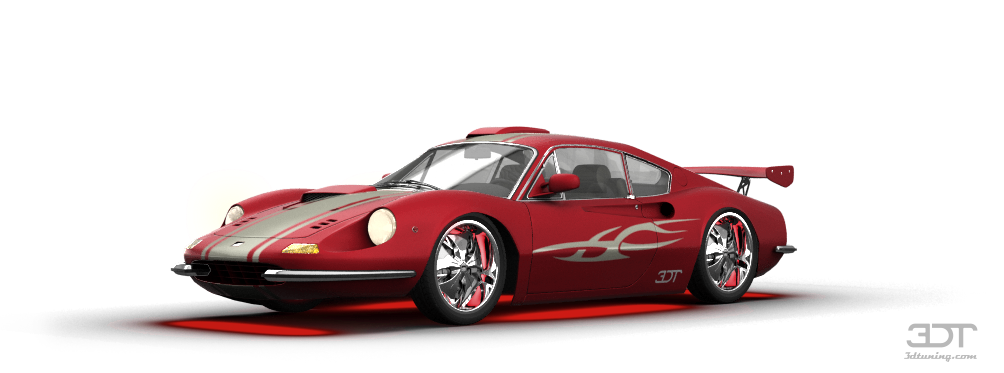 Tuning Ferrari Dino 246 GT Coupe 1969