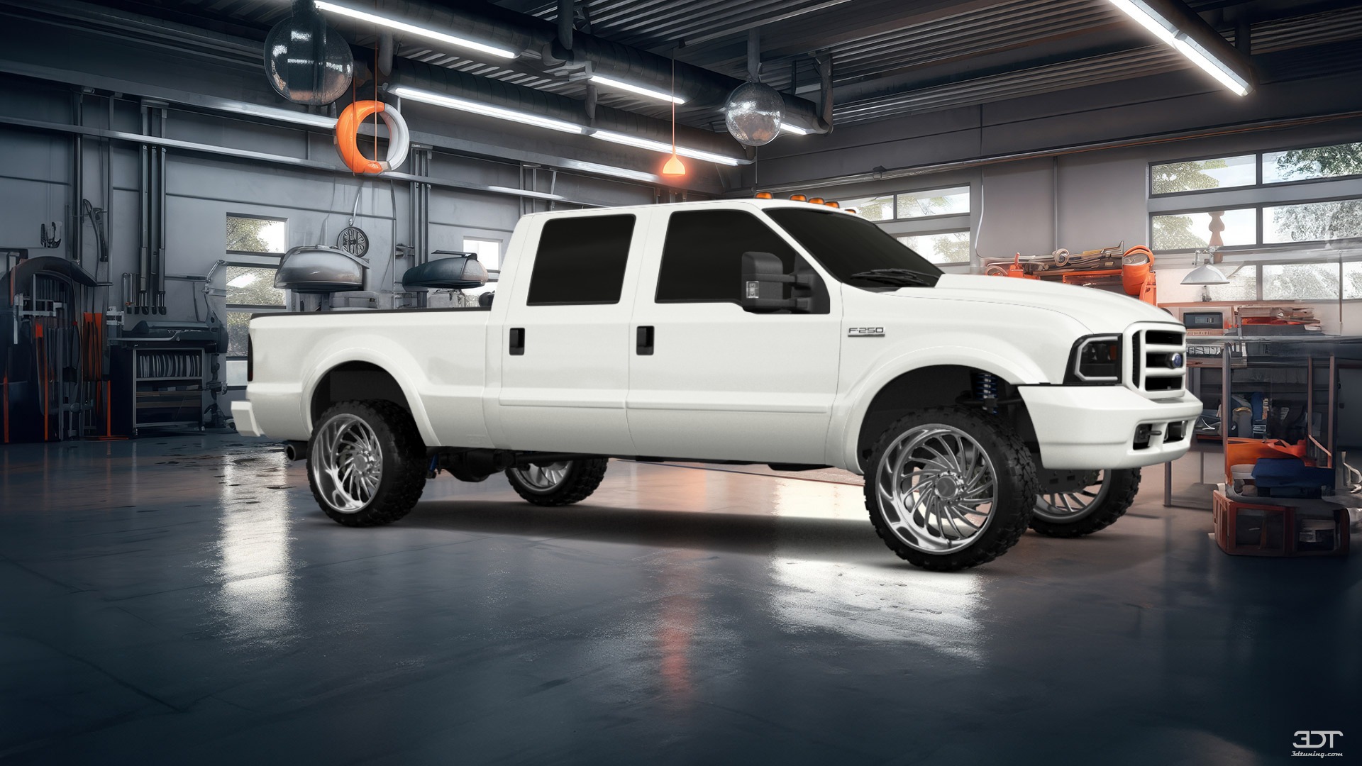 Ford F-250 Crew Cab 4 Door pickup truck 1999