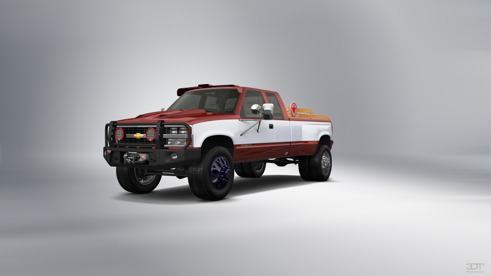 Chevrolet K3500 Extended Cab Pickup Truck 1988