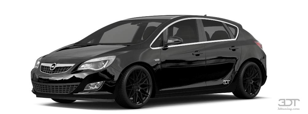 Tuning Opel Astra J 5 Door Hatchback 2009