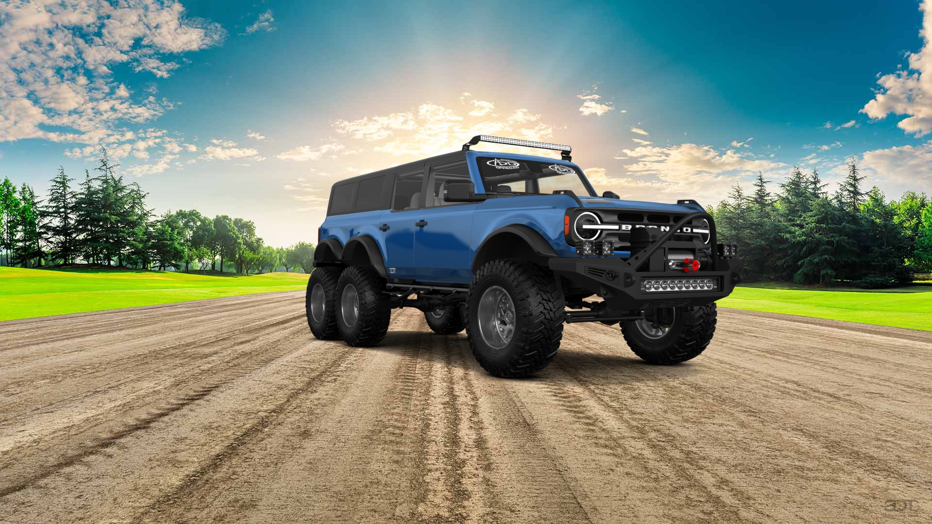 Ford Bronco 6X6 4 Door pickup truck 2021
