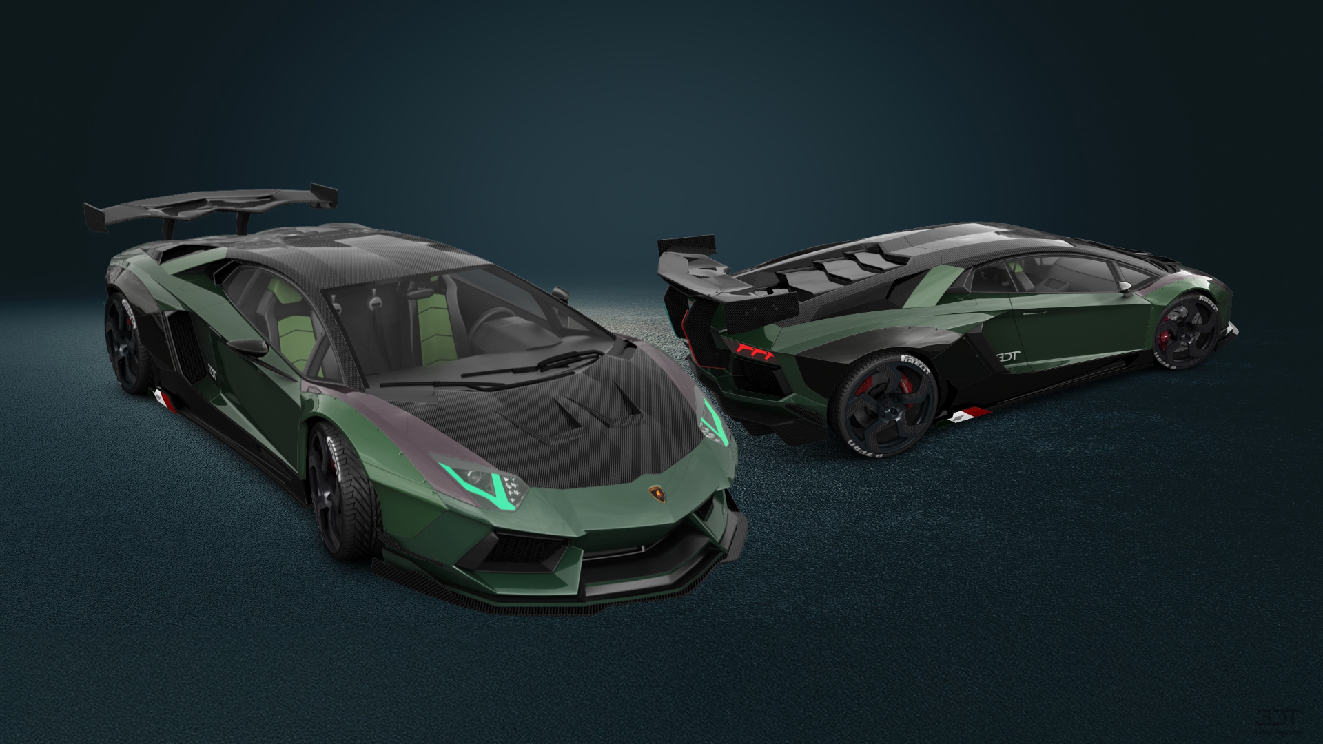 Lamborghini Aventador 2 Door Coupe 2012 tuning