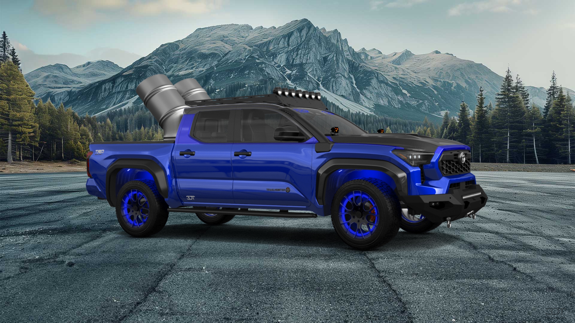 Toyota Tacoma Crew Cab 4 Door pickup truck 2024 tuning