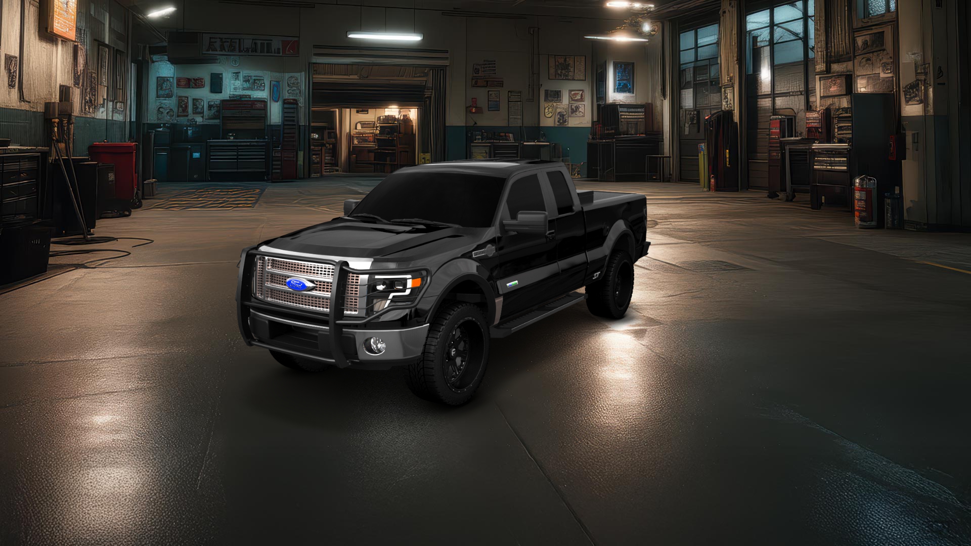 Ford F-150 SuperCab 4 Door pickup truck 2009 tuning