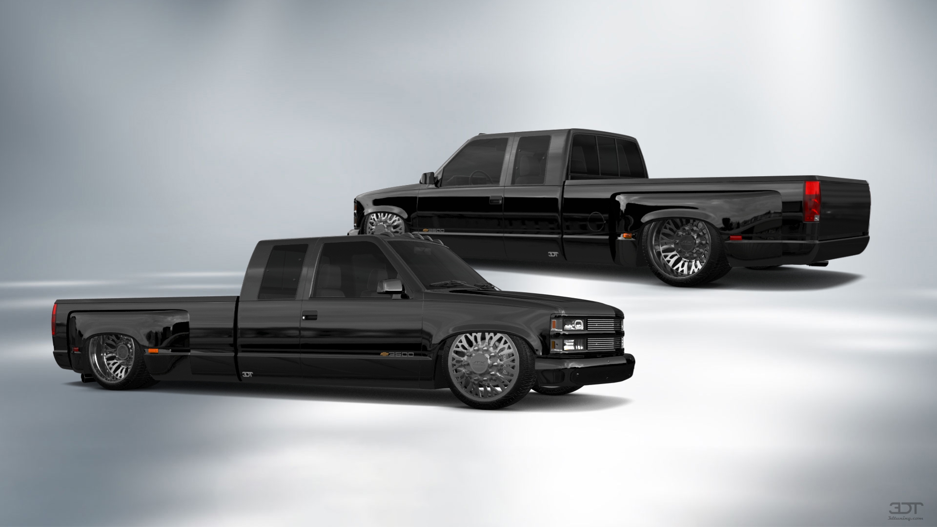 Chevrolet K3500 Extended Cab Pickup Truck 1988