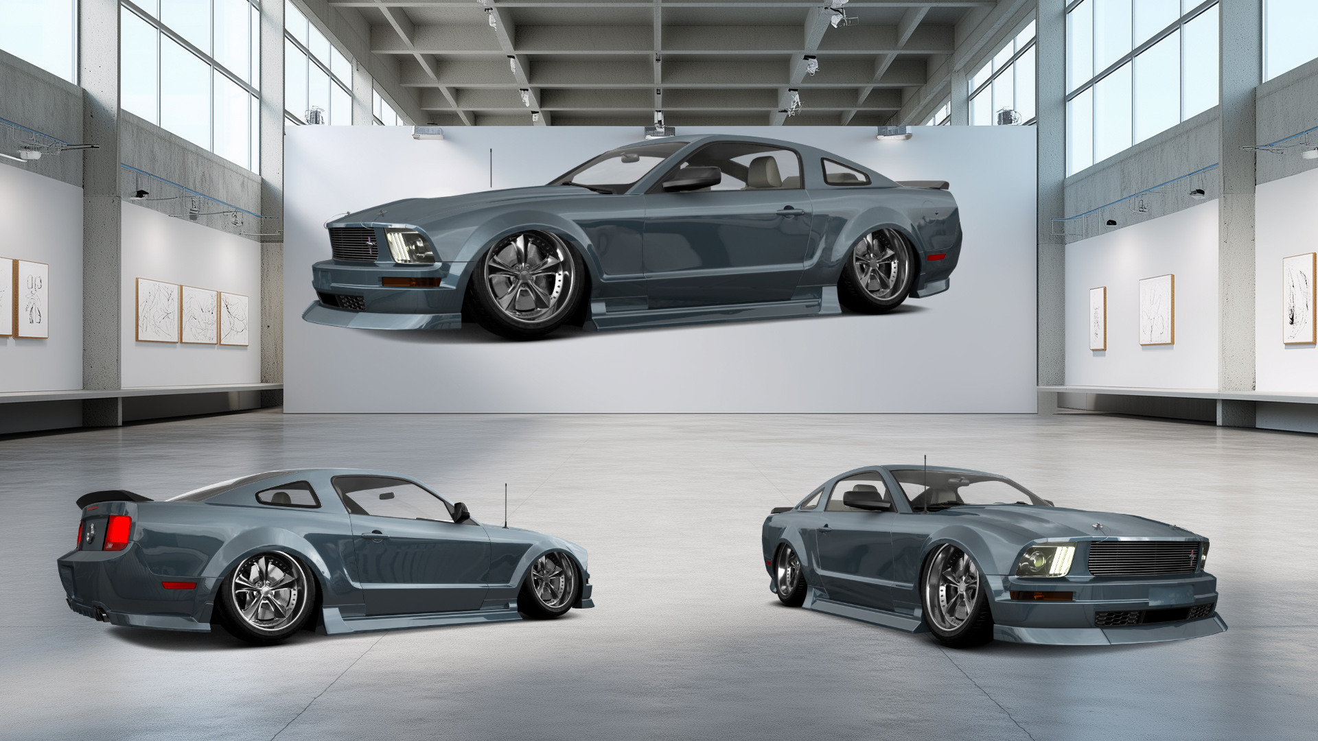Ford Mustang 2 Door Coupe 2006 tuning
