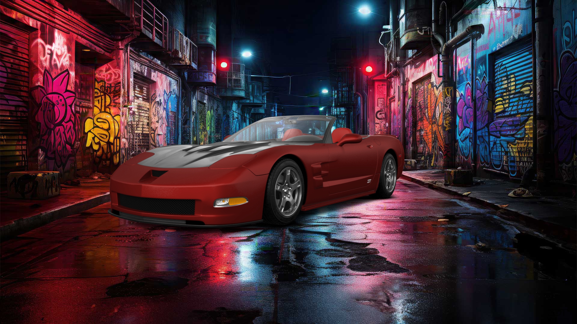 Chevrolet Corvette C5 2 Door Convertible 1998 tuning