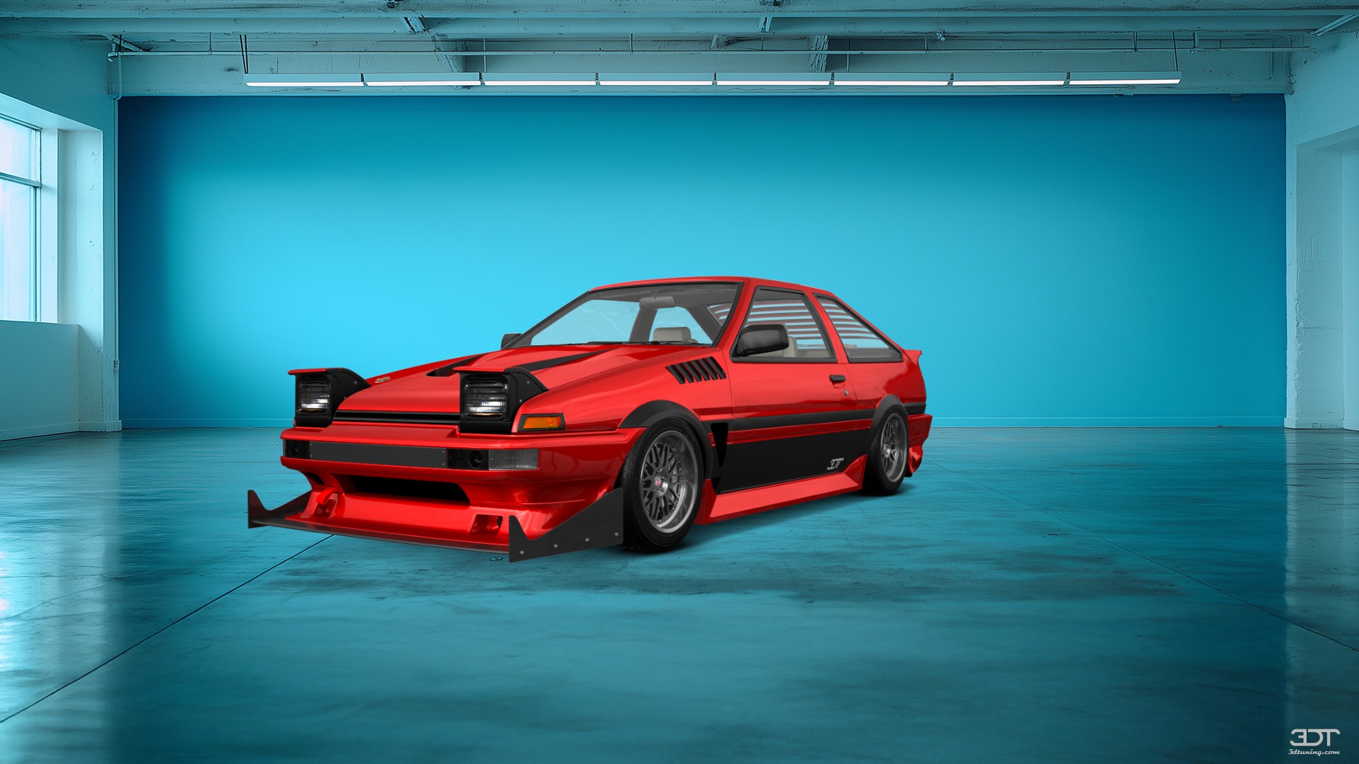 Toyota AE86 3 Door Hatchback 1985 tuning