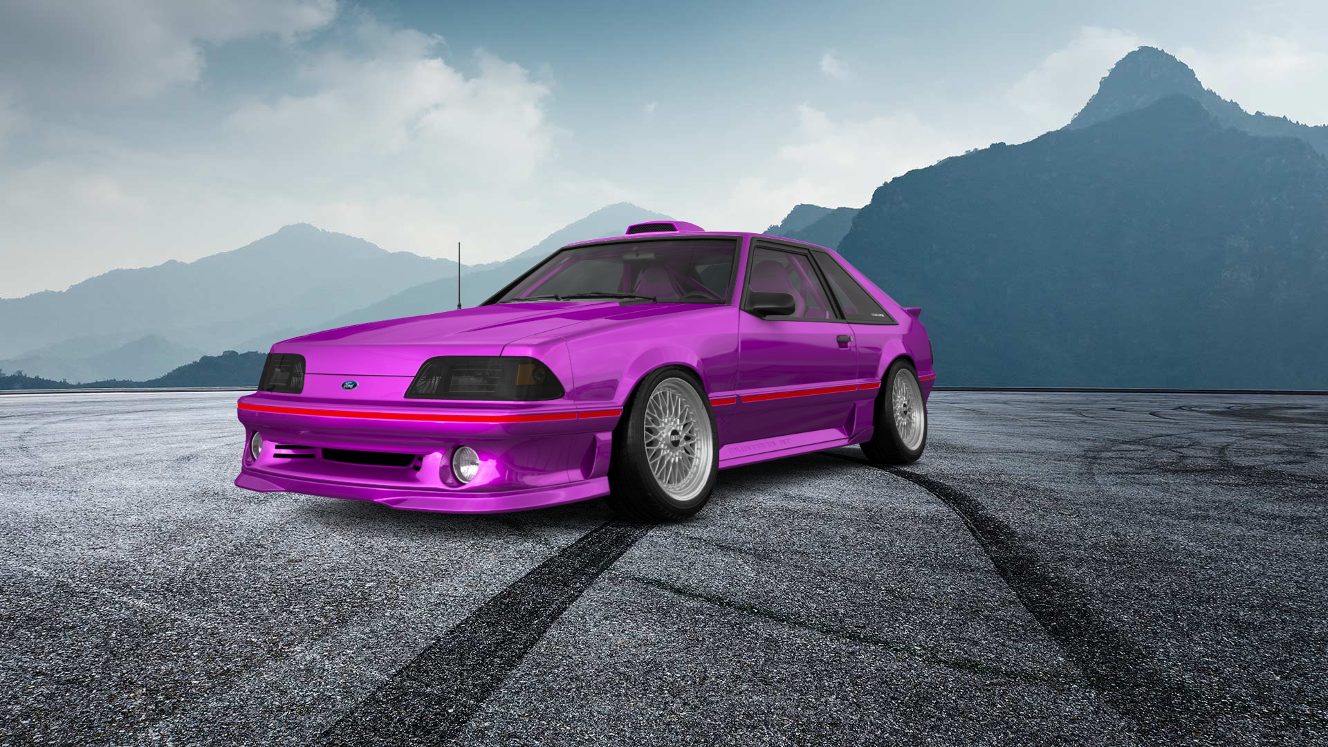 Ford Mustang 3 Door Hatchback 1988