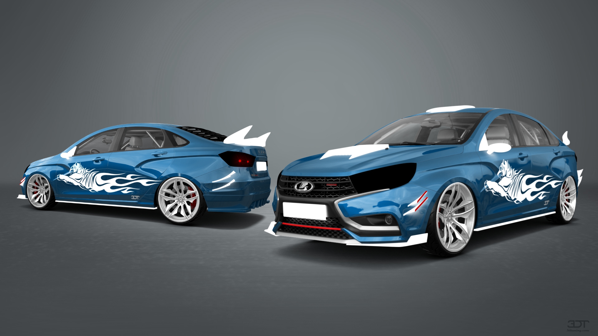 Lada Vesta 4 Door Saloon 2016 tuning