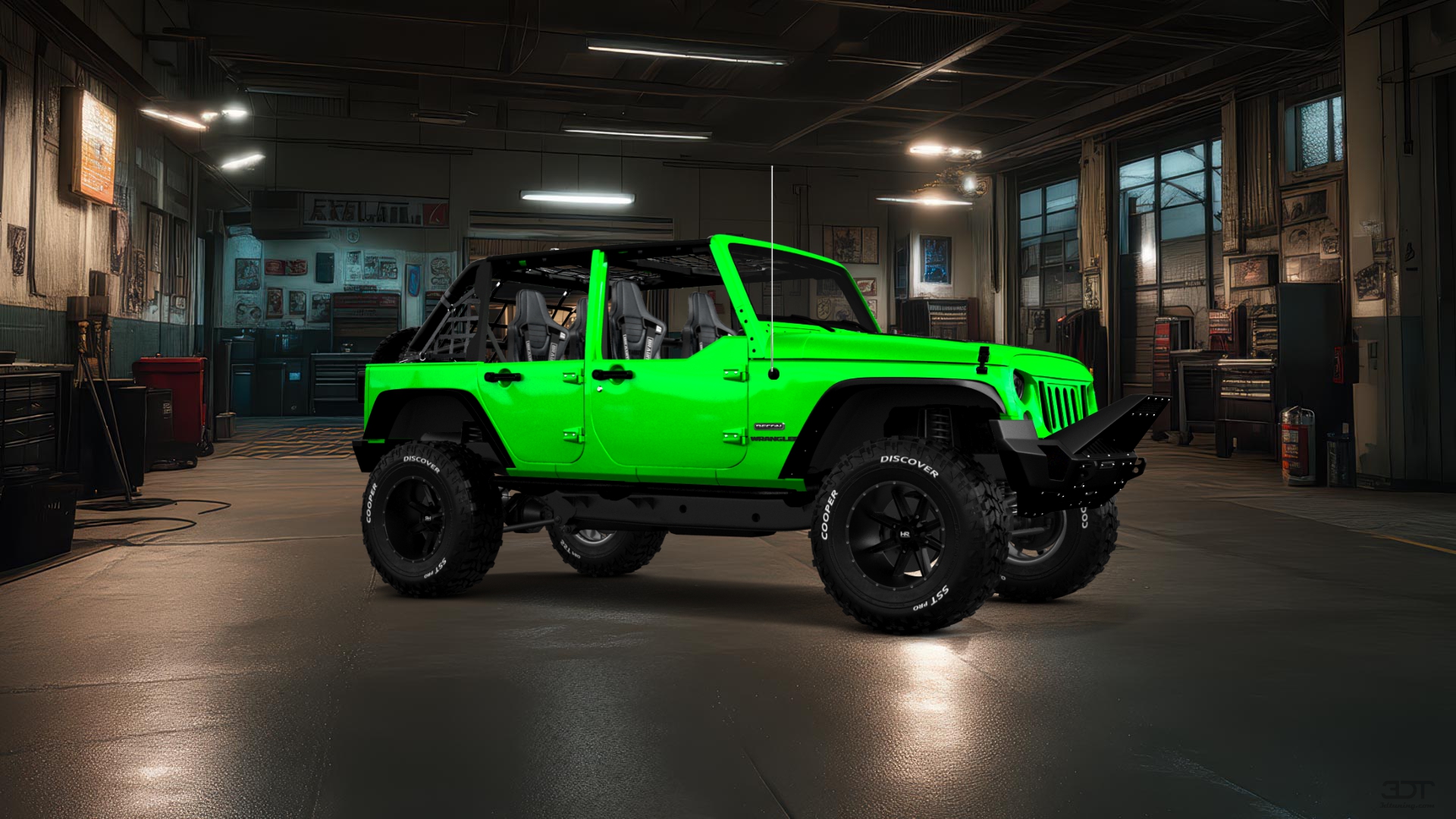 Jeep Wrangler Unlimited JK Rubicon Recon 4 Door SUV 2017 tuning