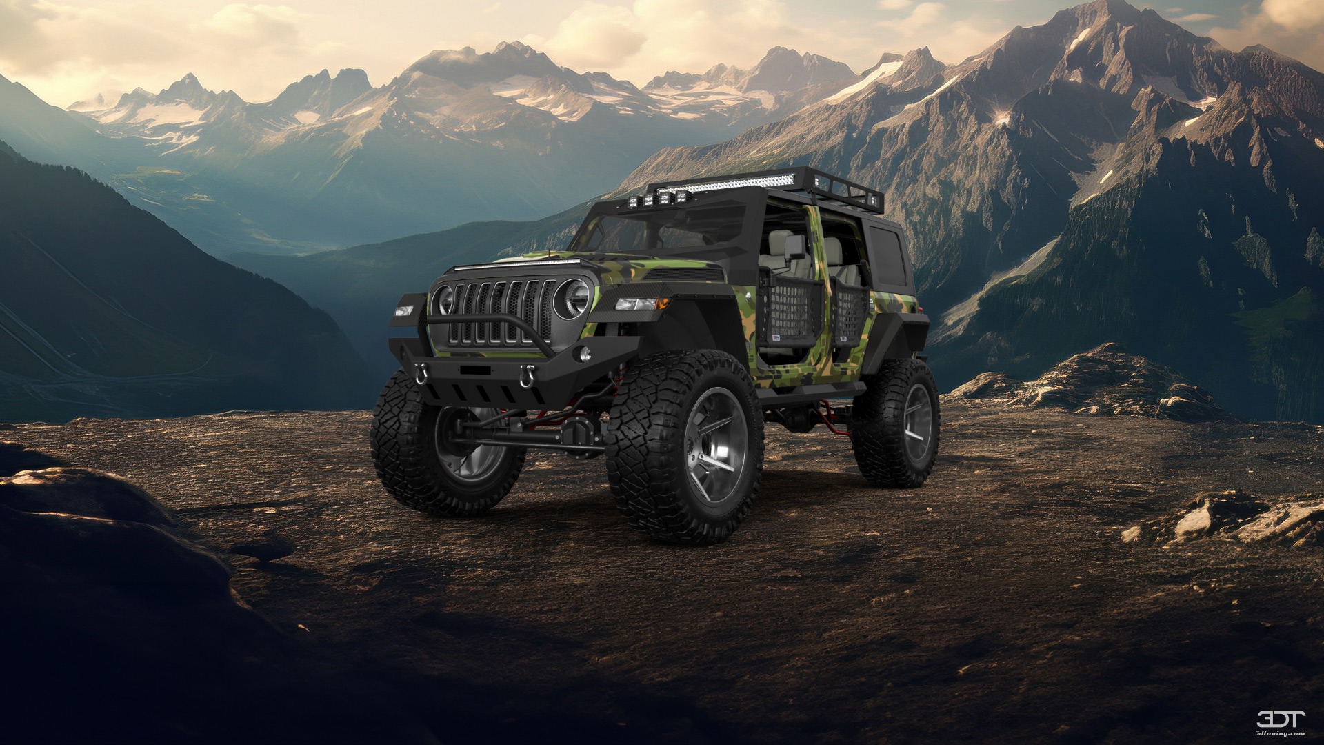 Jeep Wrangler Rubicon JL 4 Door SUV 2017 tuning