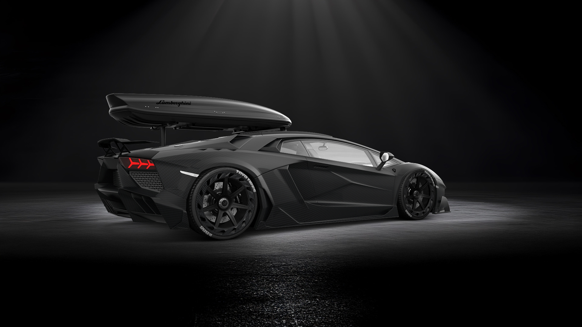 Lamborghini Aventador 2 Door Coupe 2012 tuning
