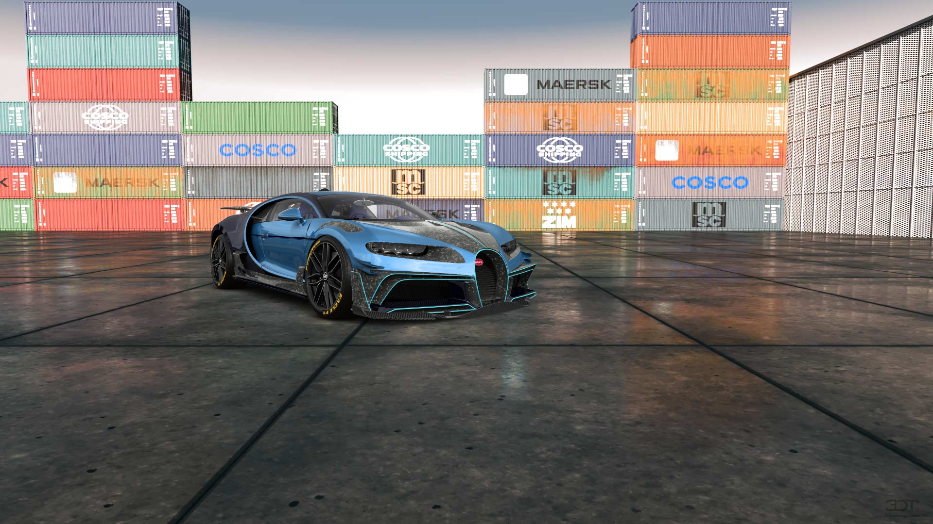 Bugatti Chiron 2 Door Coupe 2016 tuning