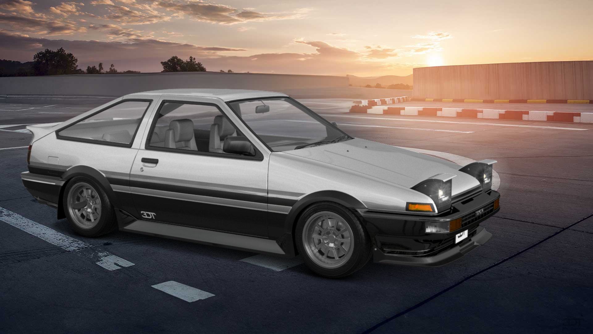 Toyota AE86 3 Door Hatchback 1985 tuning