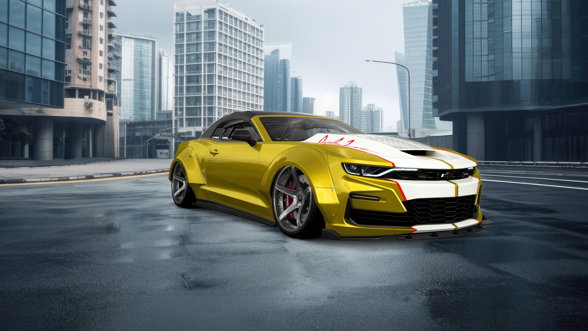 Chevrolet Camaro 2 Door Convertible 2016 tuning