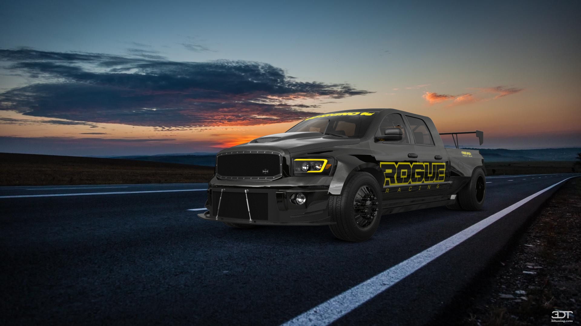 Dodge Ram 3500 Dually 4 Door pickup truck 2007