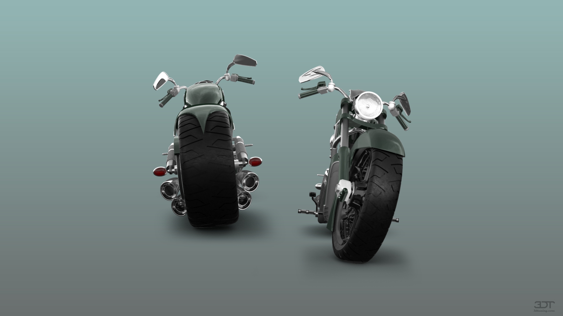 Harley-Davidson Custom Chopper Cruiser 2011