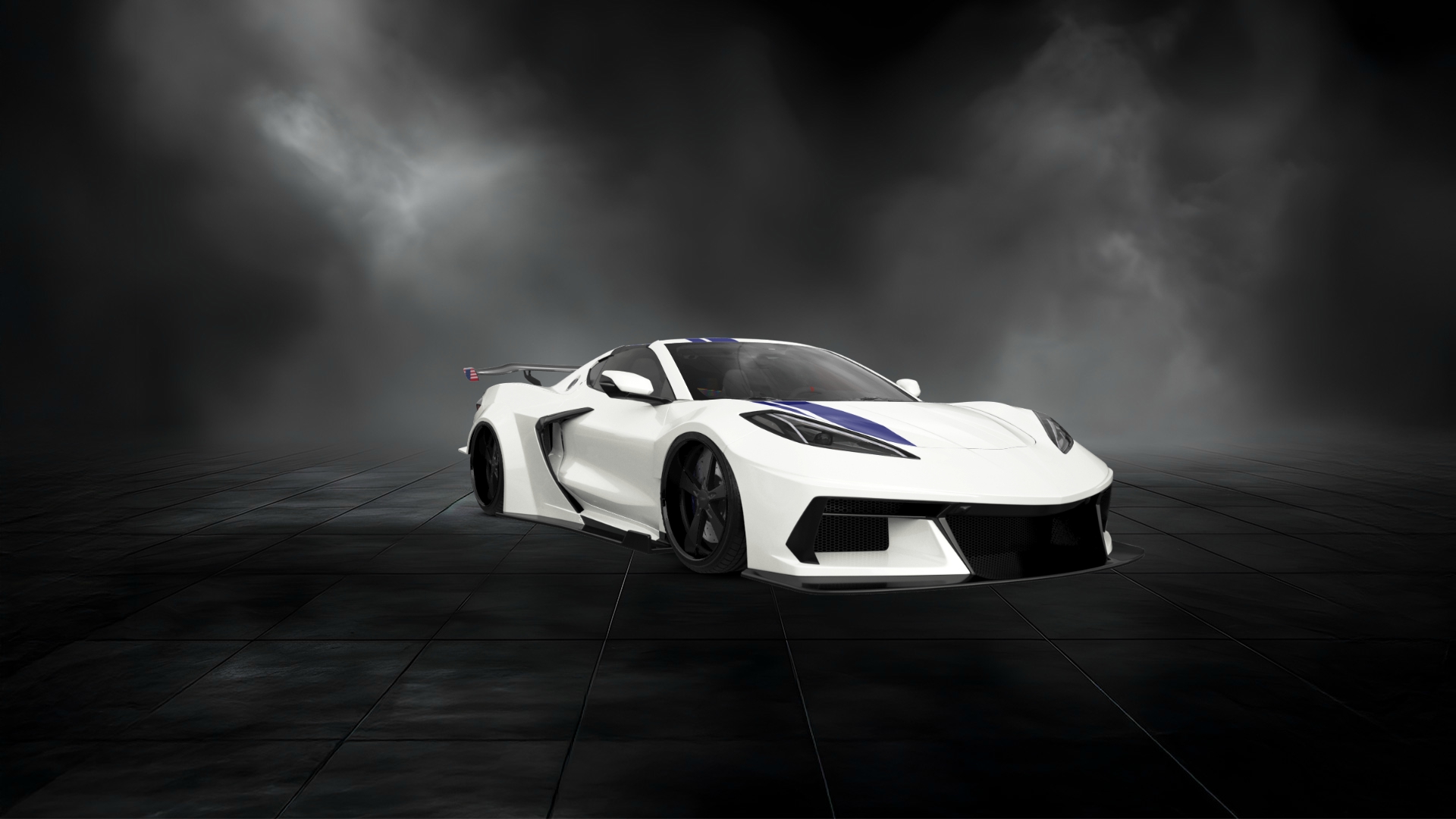 Chevrolet Corvette 2 door targa top 2020 tuning