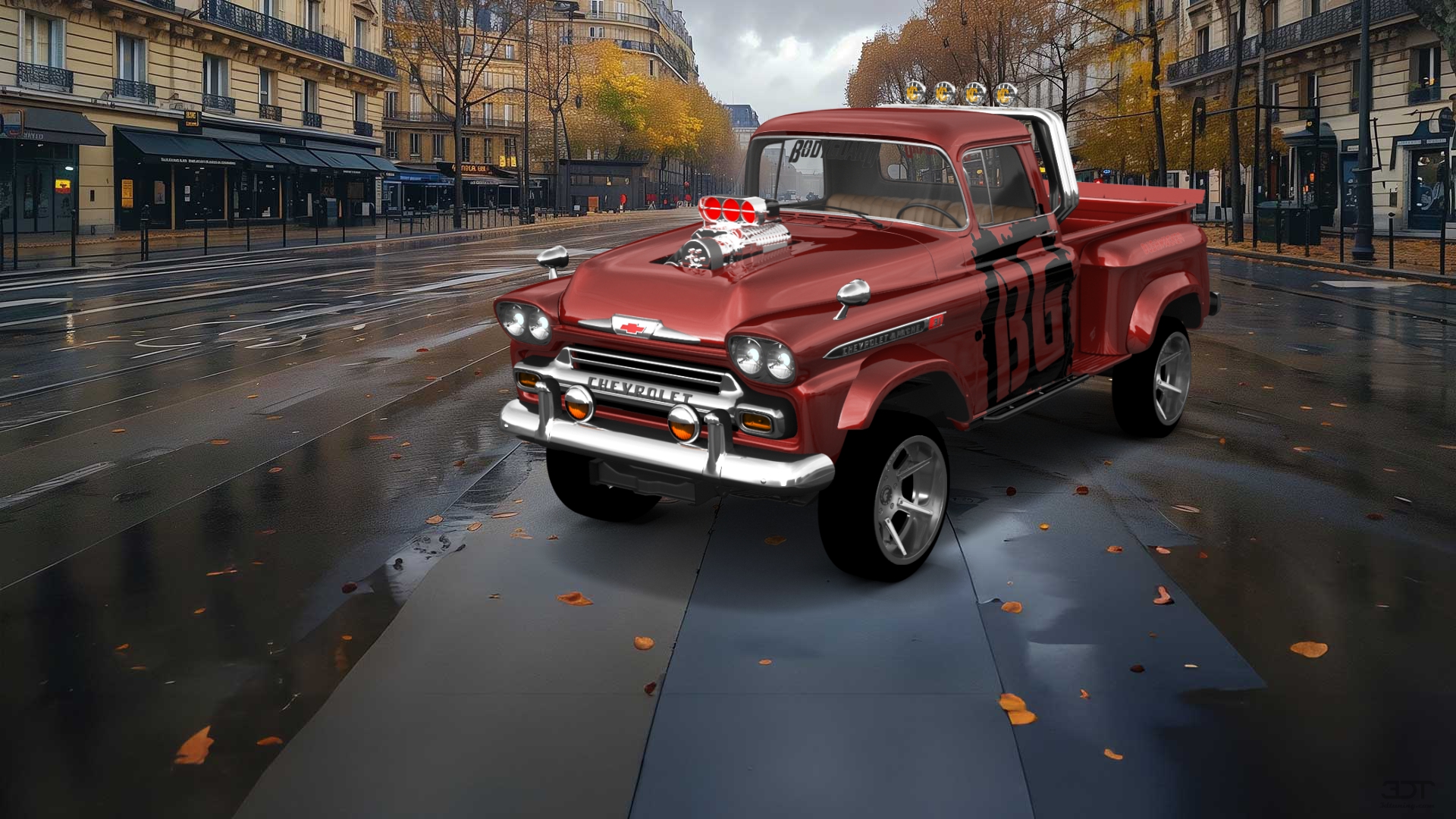 Chevrolet Apache Stepside 2 Door pickup truck 1959