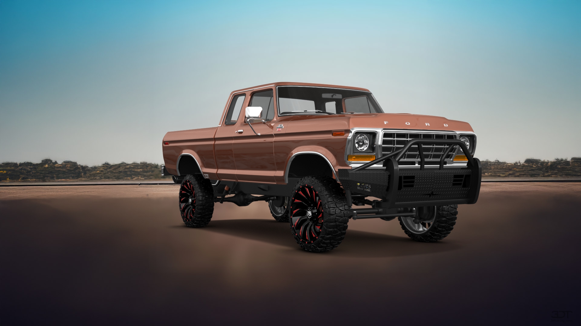 Ford F-150 SuperCab 2 Door pickup truck 1978