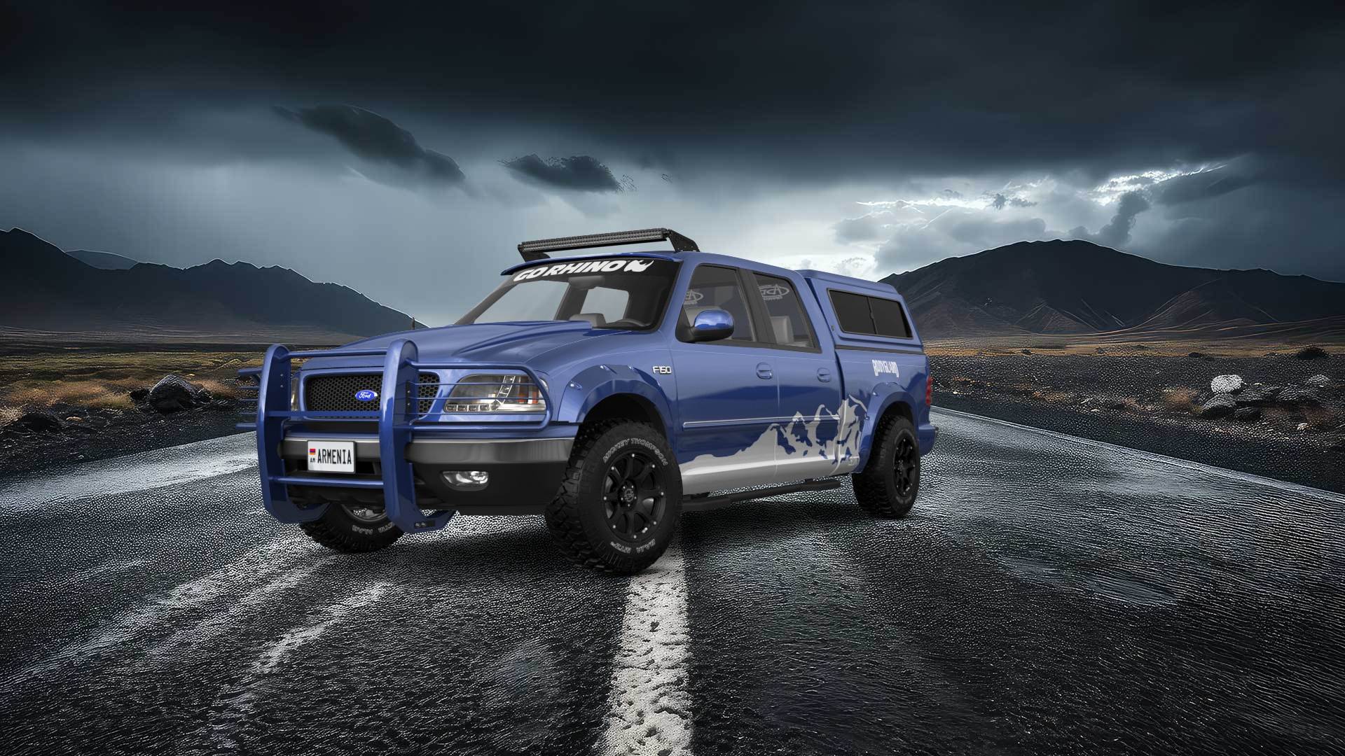 Ford F-150 SuperCrew 4 Door pickup truck 1997