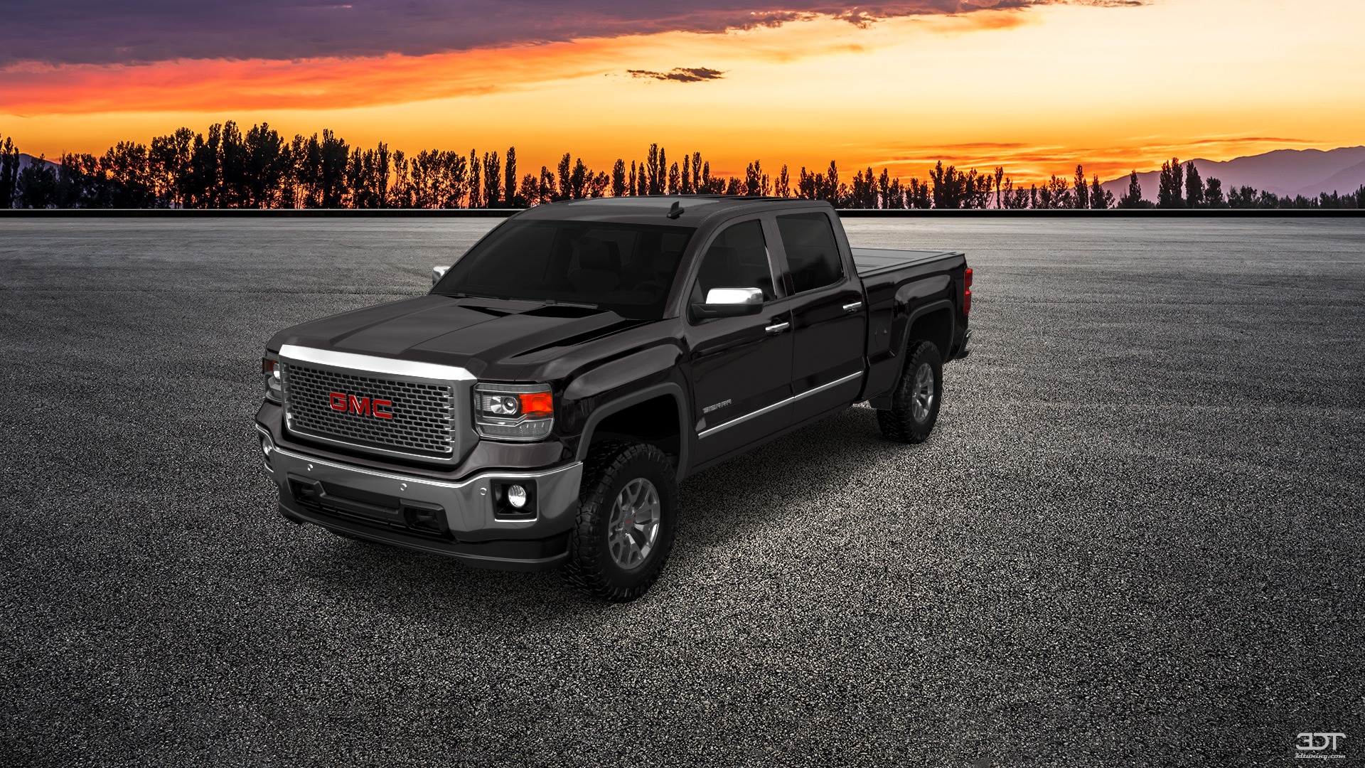 GMC Sierra 1500 Crew Cab 6.5ft box 4 Door Truck 2014 tuning