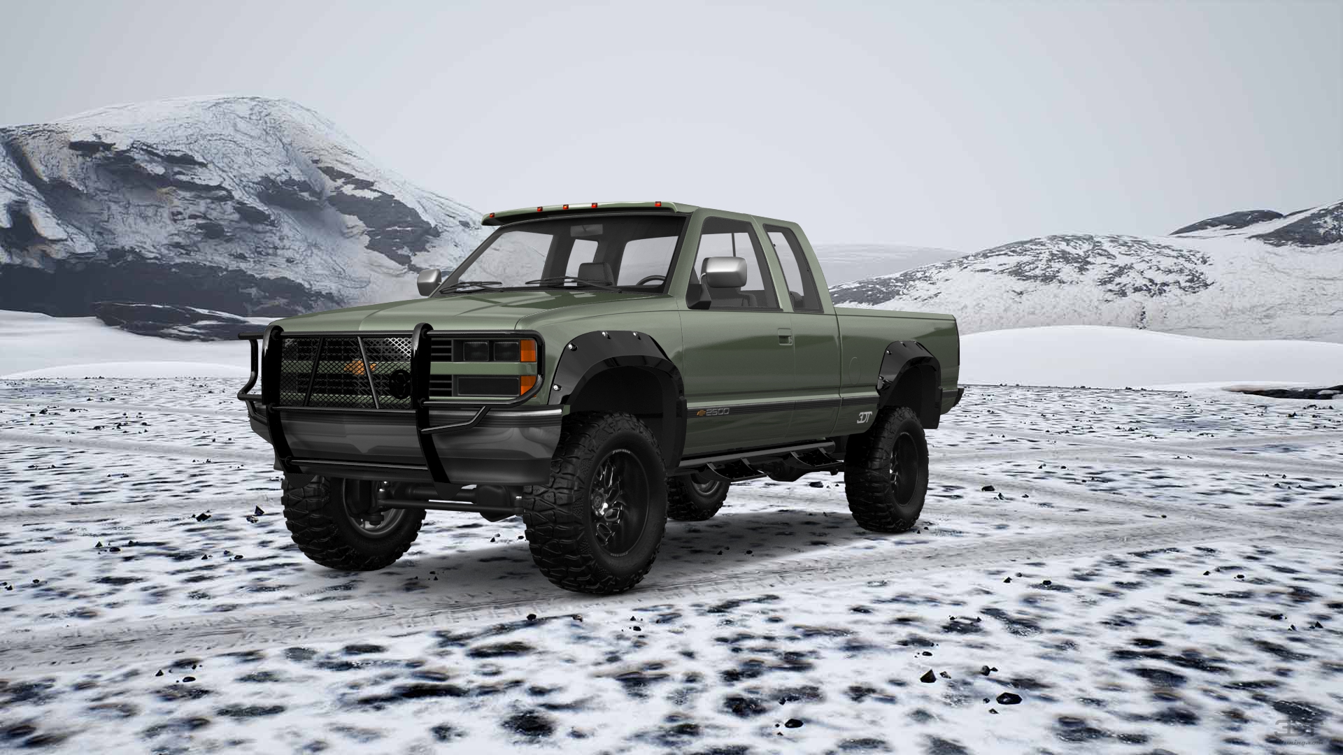 Chevrolet K2500 Extended Cab Pickup 1989