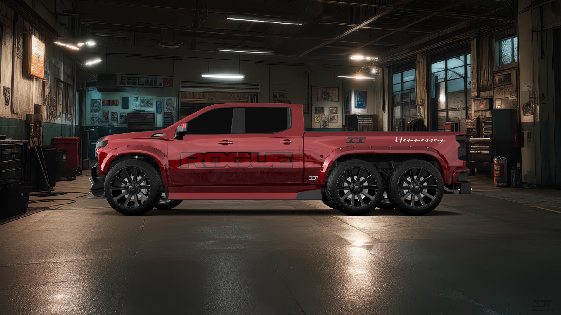 Chevrolet Silverado Hennessey Goliath 6X6 Truck 2020 tuning
