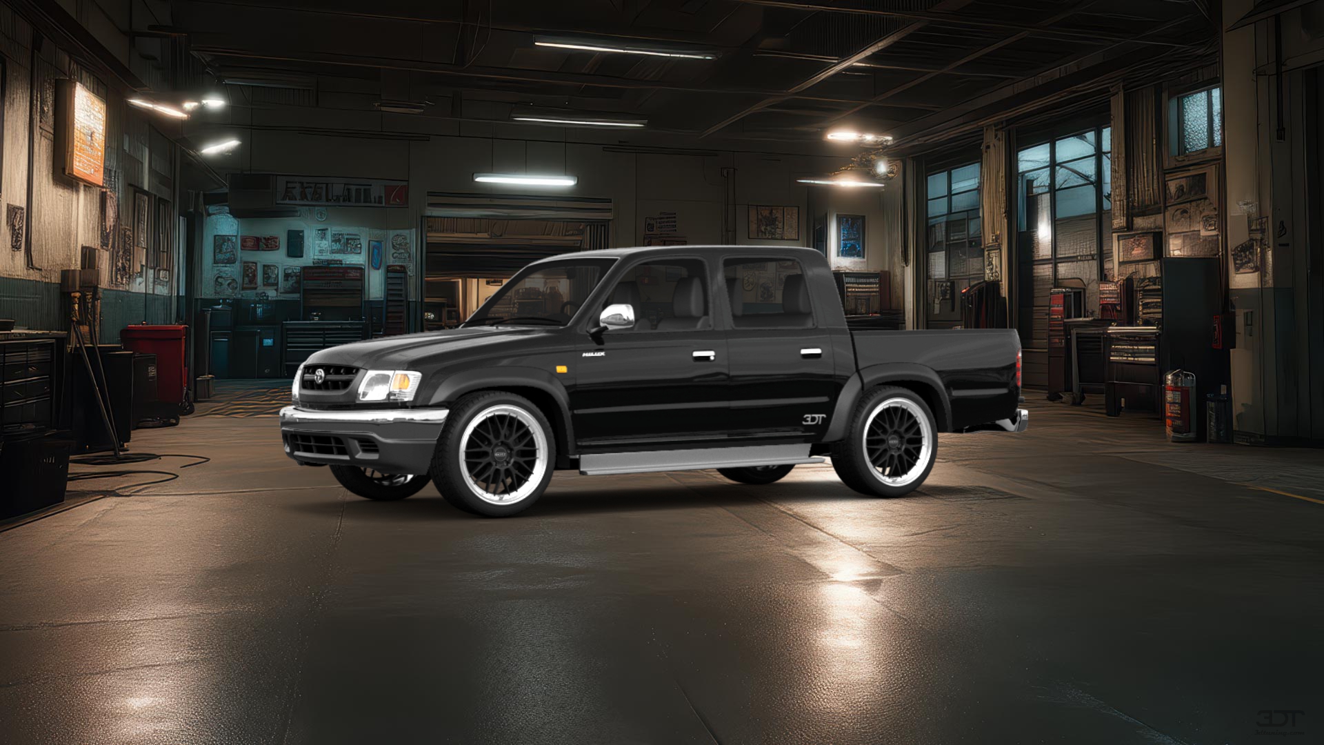 Toyota Hilux DoubleCab Truck 2001 tuning