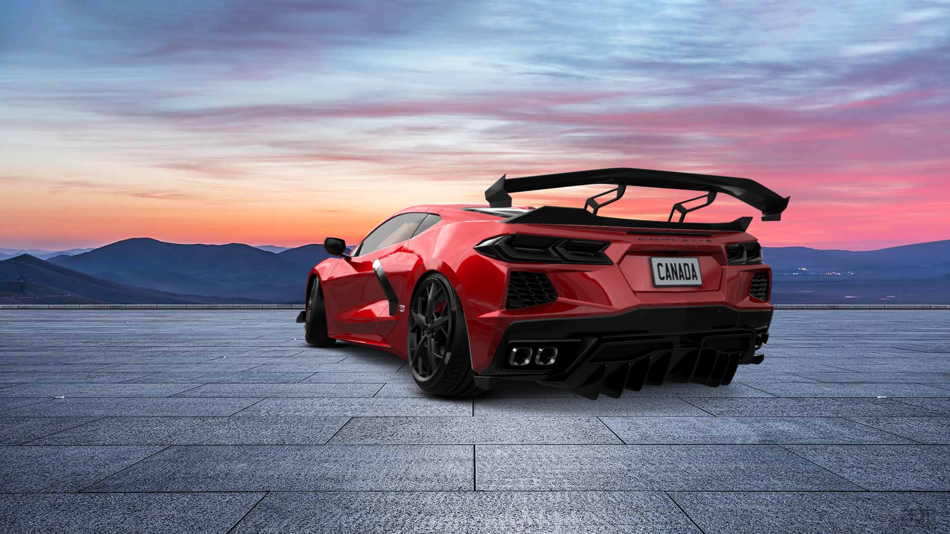 Chevrolet Corvette 2 door targa top 2020 tuning