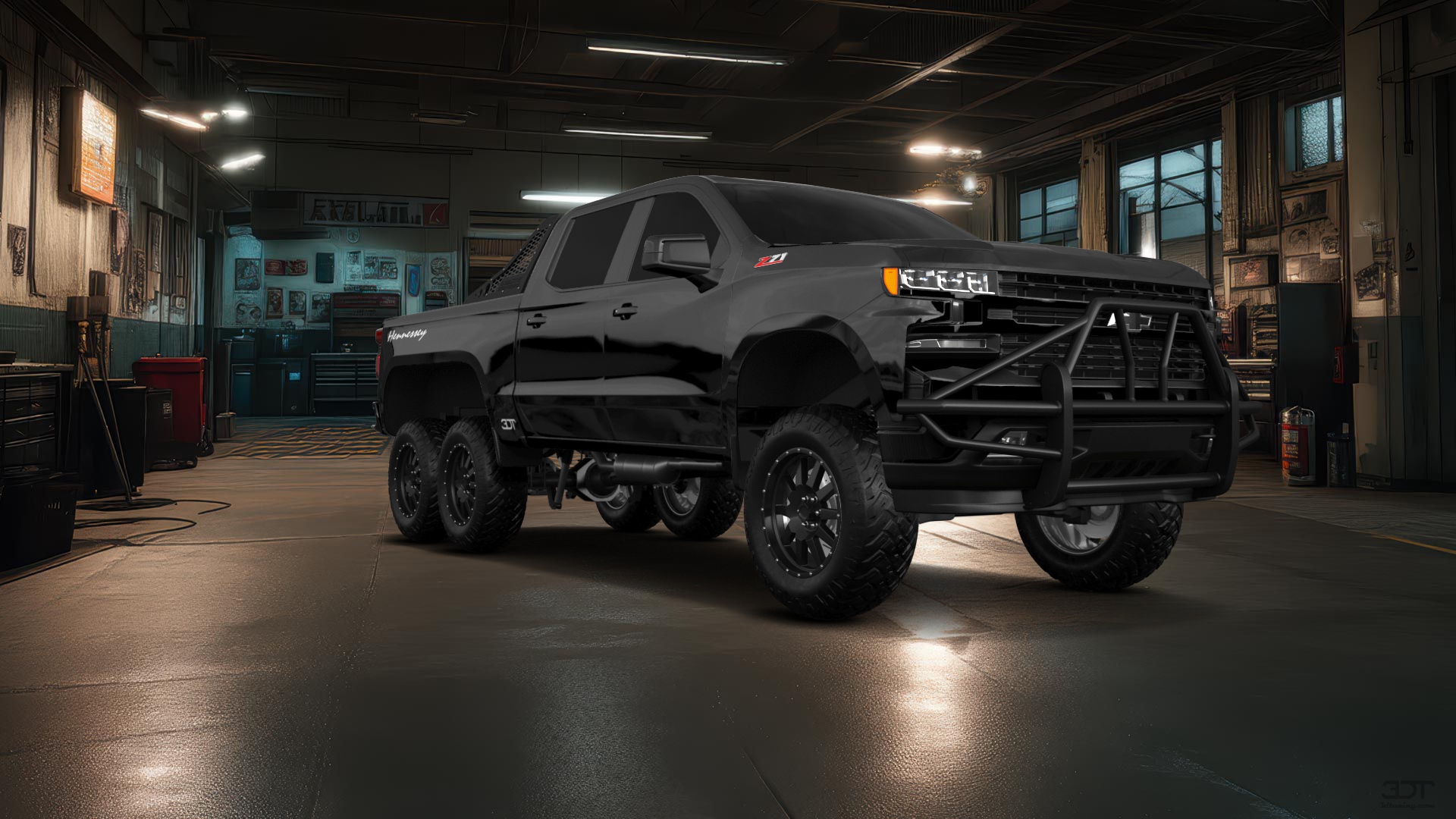 Chevrolet Silverado Hennessey Goliath 6X6 Truck 2020 Images