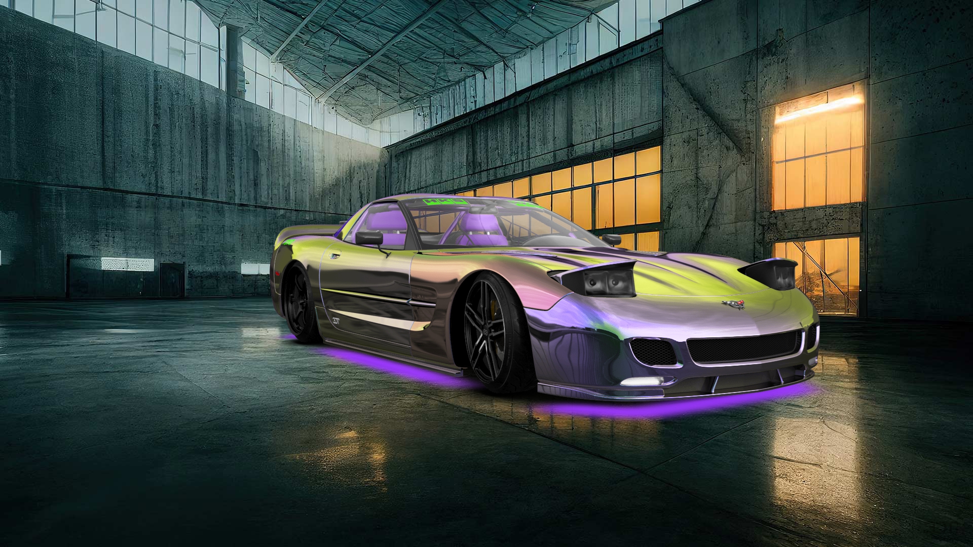 Chevrolet Corvette C5 Fastback 2 Door Coupe 1997 Изображения