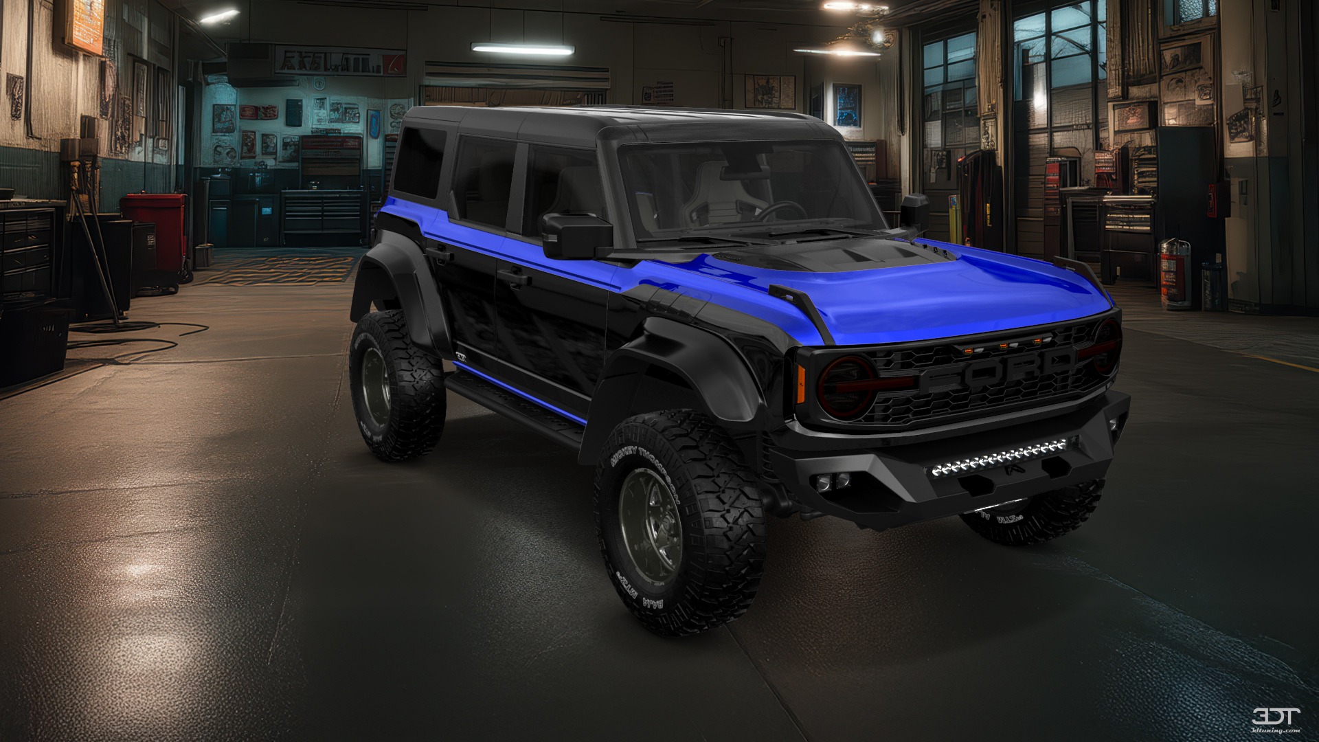 Ford Bronco Raptor 4 Door pickup truck 2022 tuning