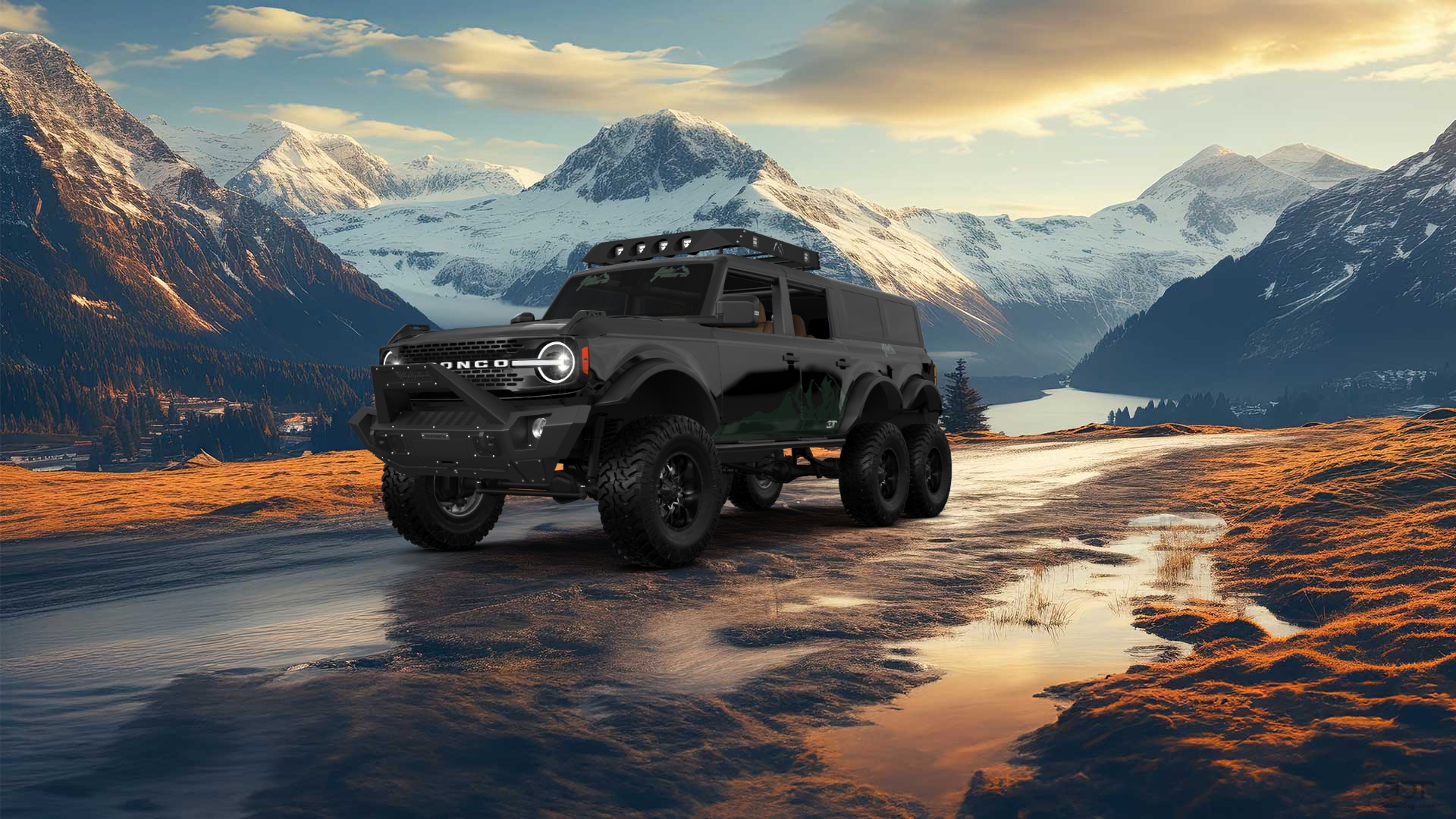 Ford Bronco 6X6 4 Door pickup truck 2021