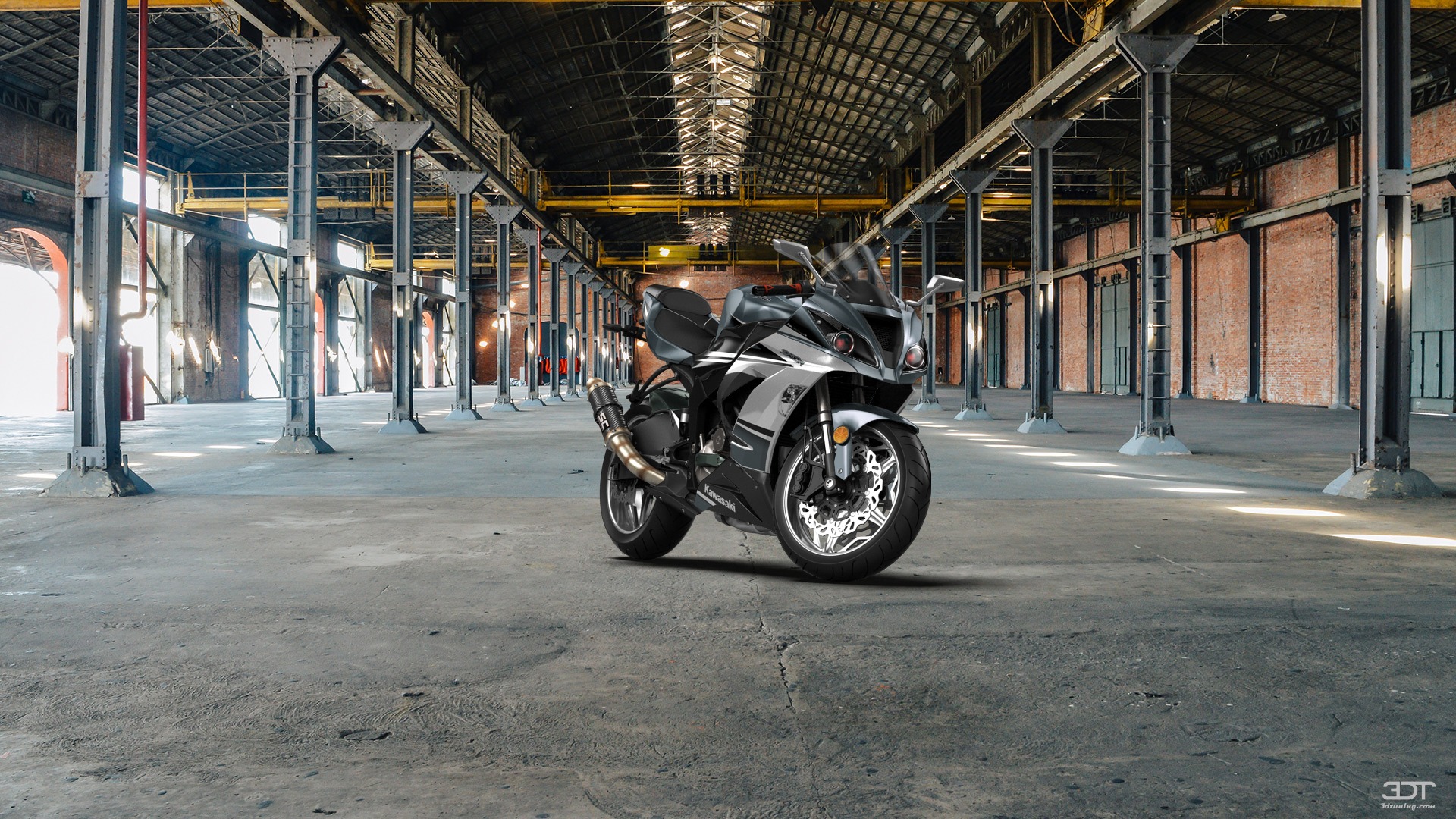 Kawasaki Ninja ZX 6R Sport Bike 2015 tuning