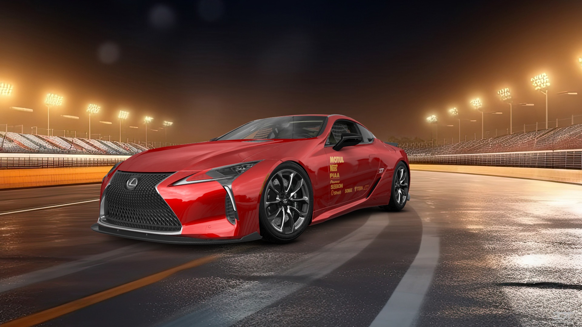 Lexus LC500 2 door fastback coupe 2017 tuning