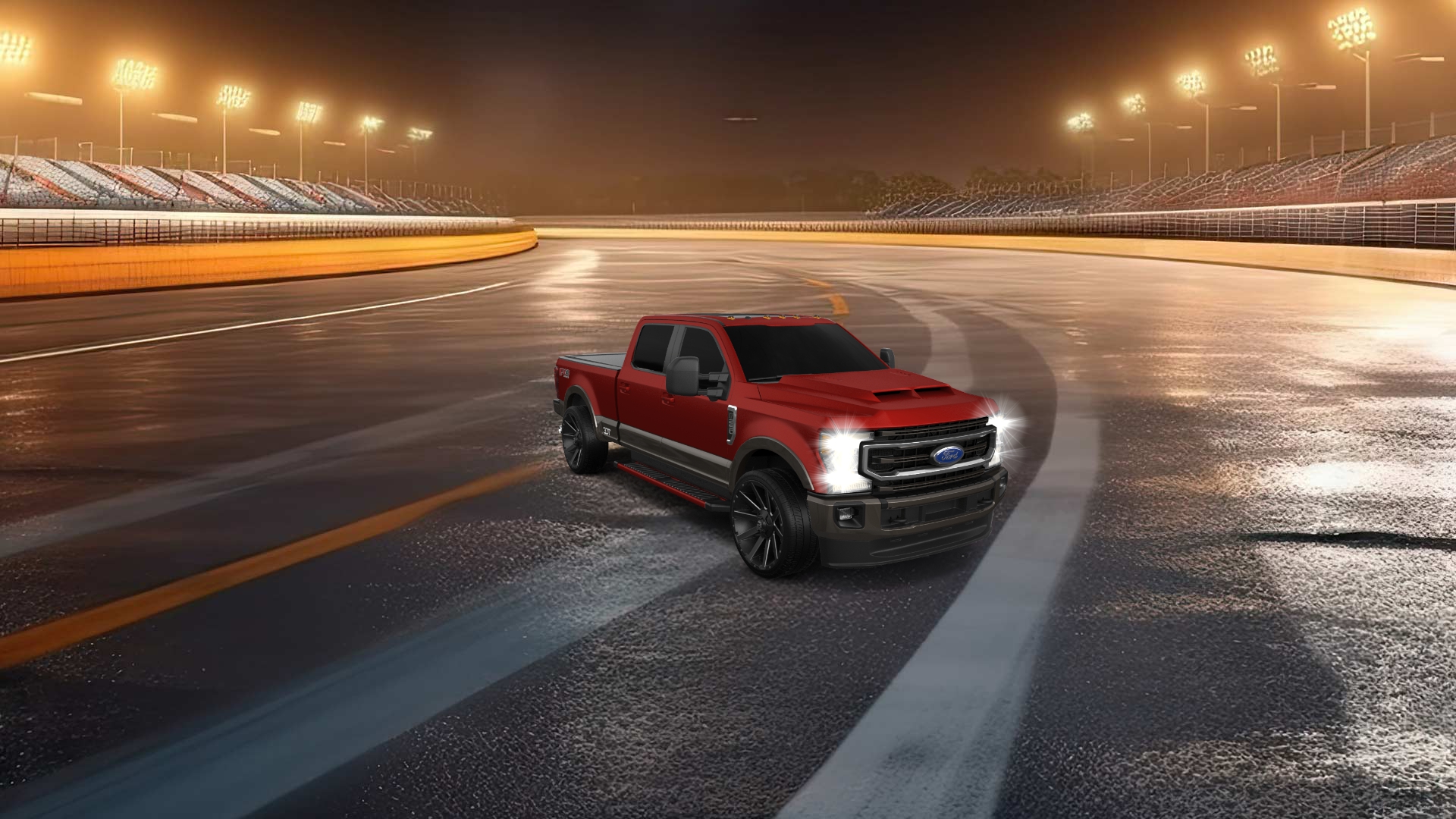 Ford F-250 4 Door pickup truck 2021 tuning