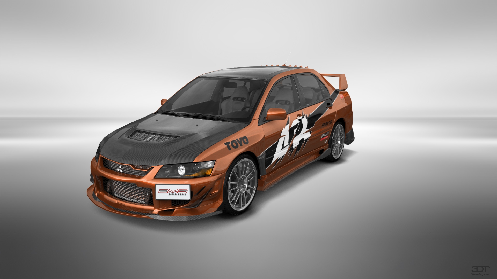 Mitsubishi Lancer Evo IX 4 Door Saloon 2005 tuning