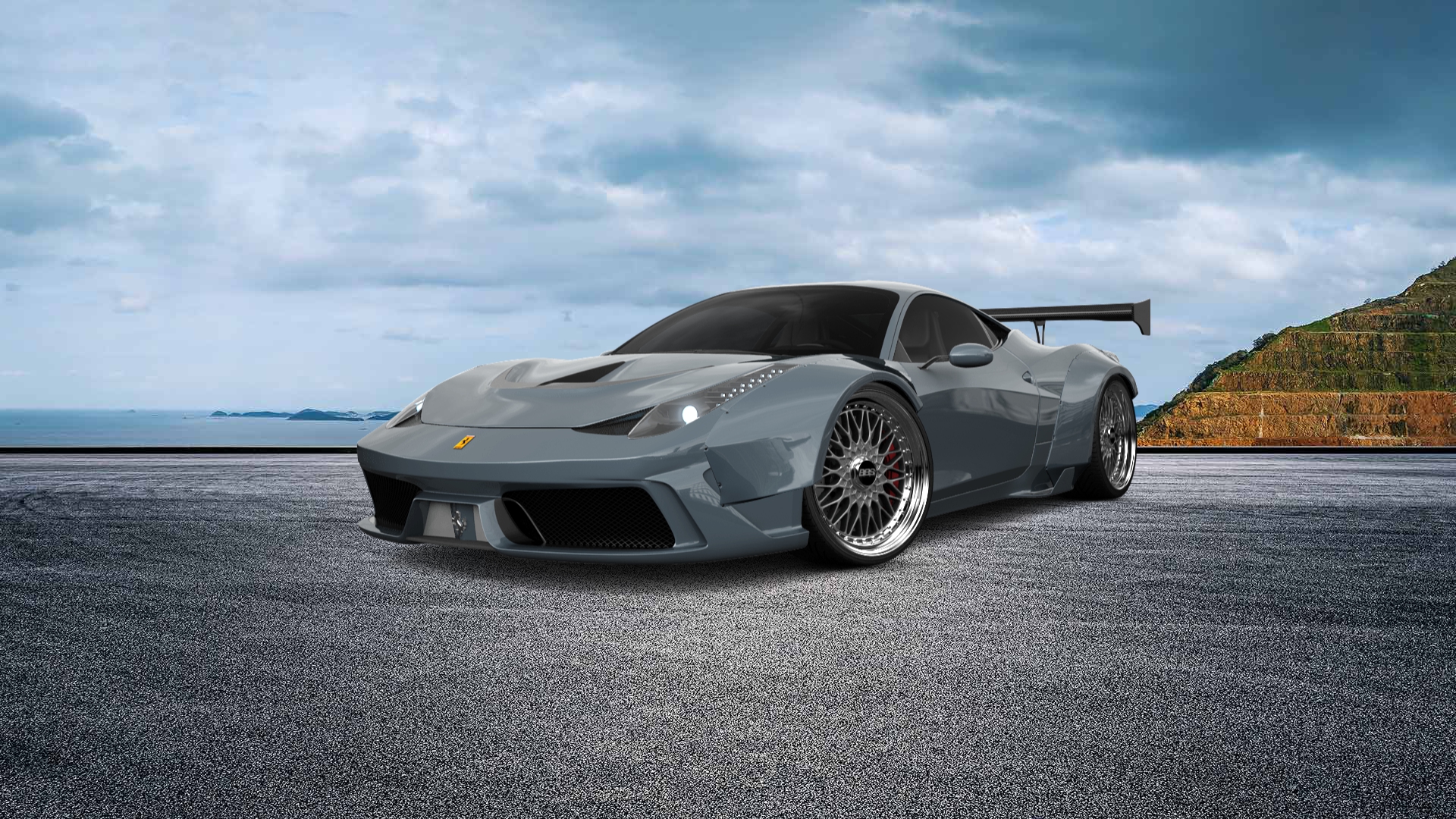 Ferrari 458 Italia 2 door spider 2010 tuning