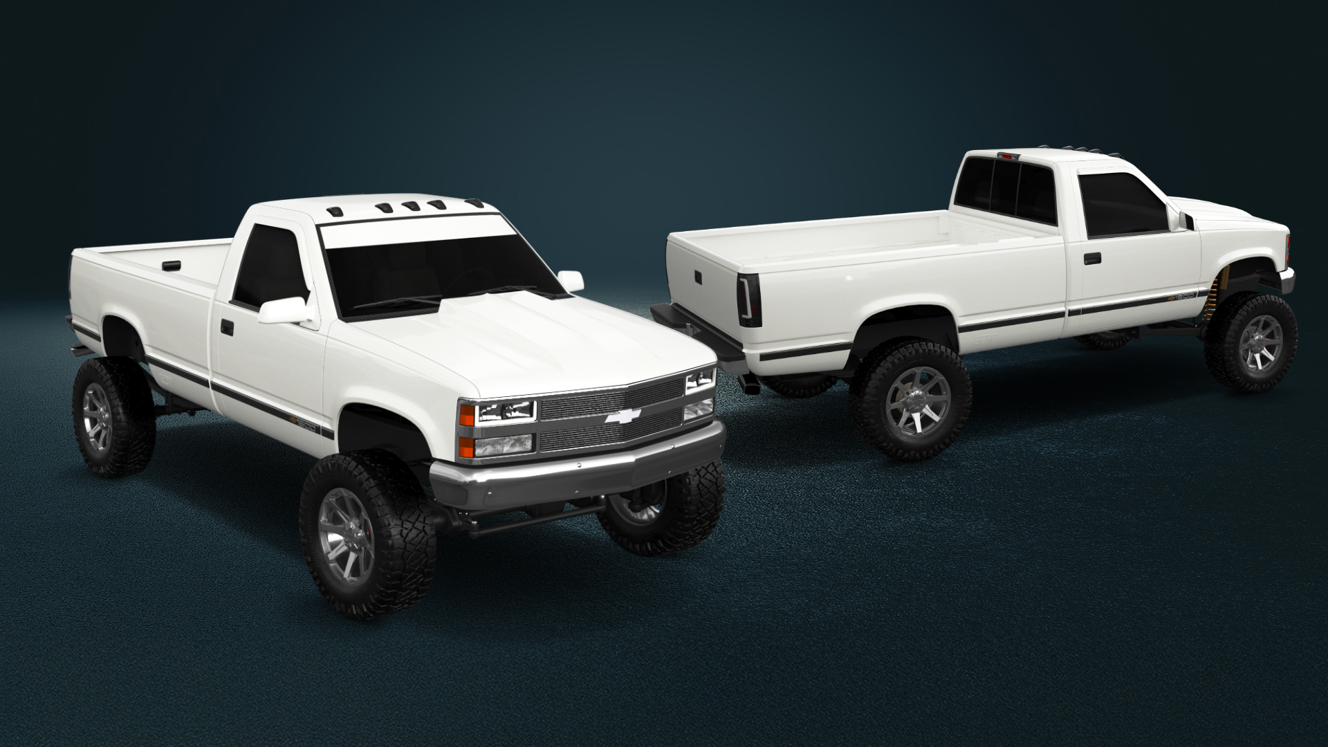 Chevrolet K1500 Regular Cab Fleetside Pickup 1988